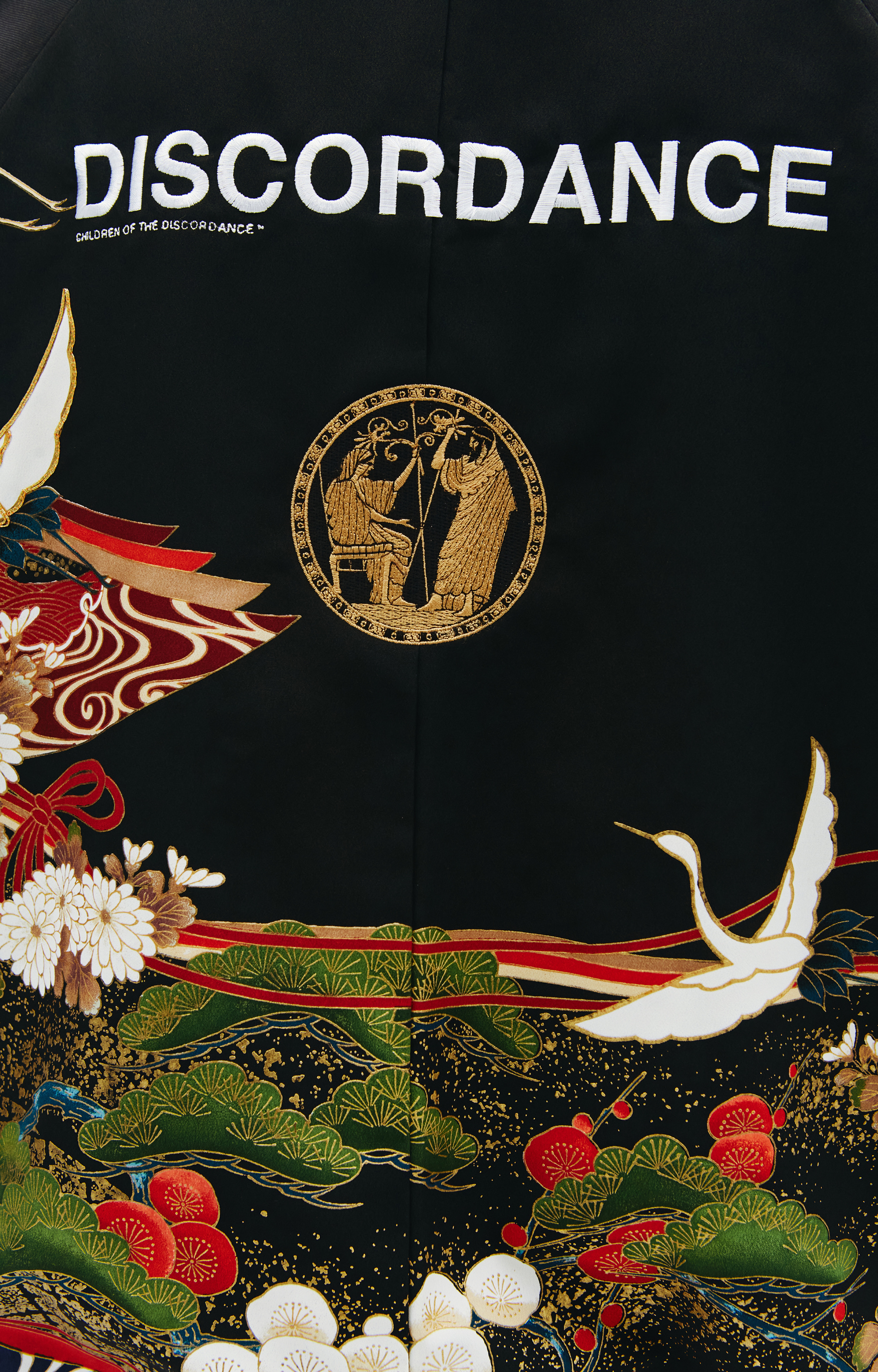 Children of the discordance Embroidery bomber jacket