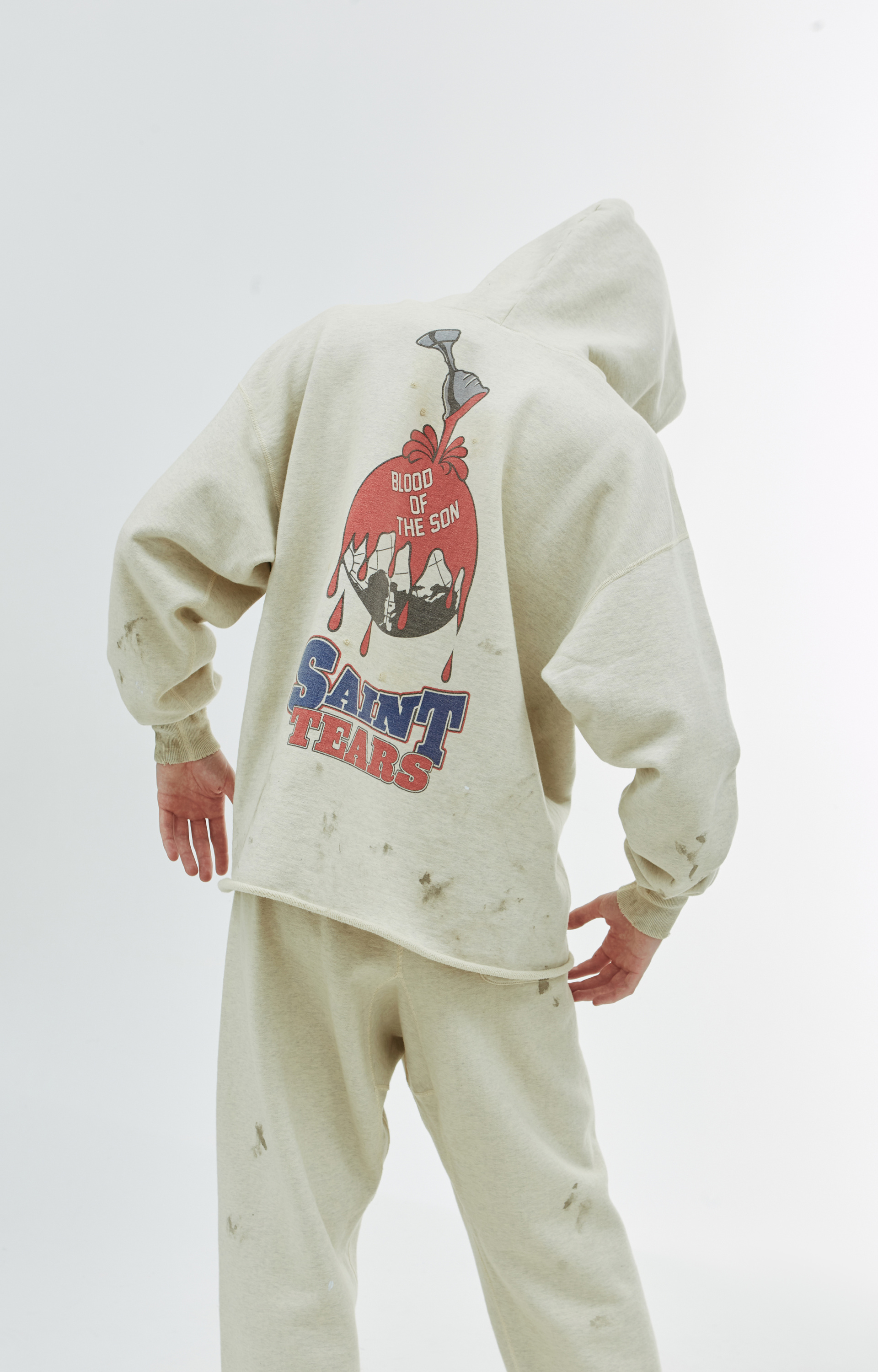 Saint Michael Saint Michael x Denim Tears printed hoodie