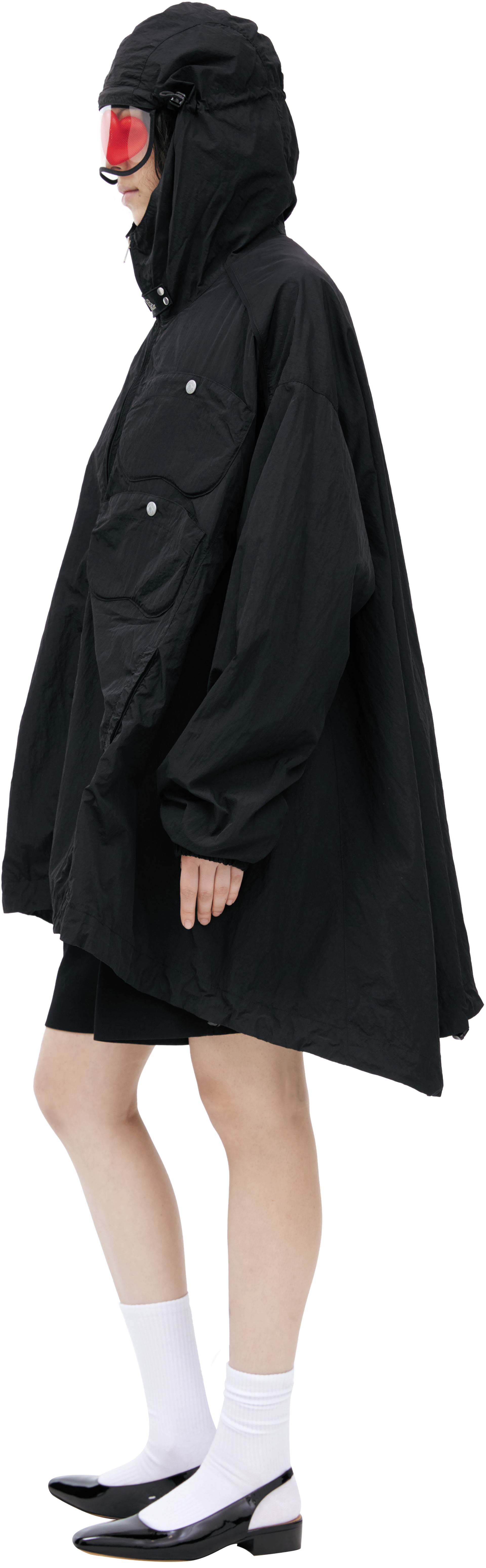 Doublet Black jacket with glasses