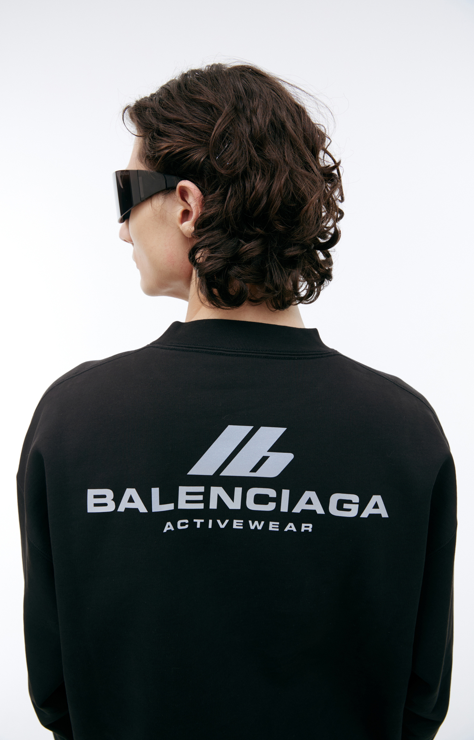 Balenciaga Black logo sweatshirt