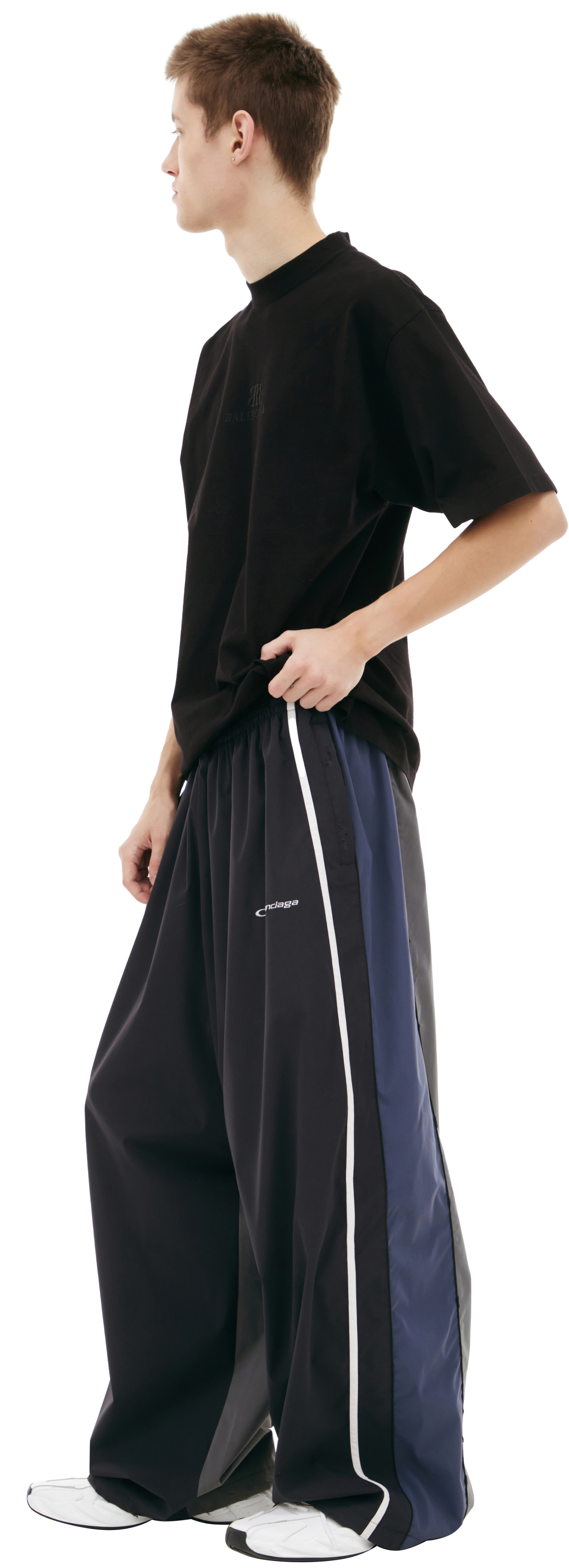 Balenciaga Combination logo trousers