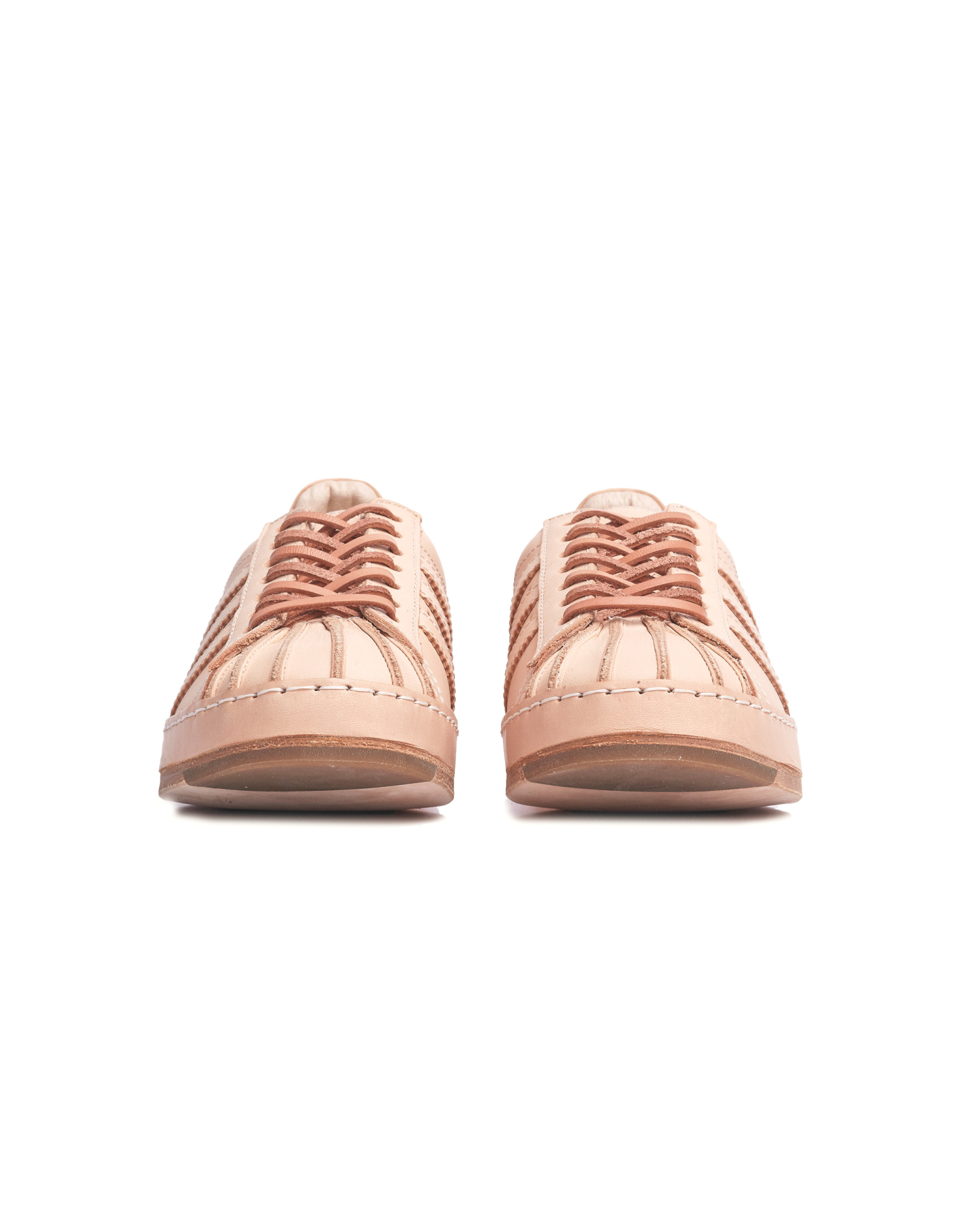 Hender Scheme Adidas Superstar Beige Leather Sneakers