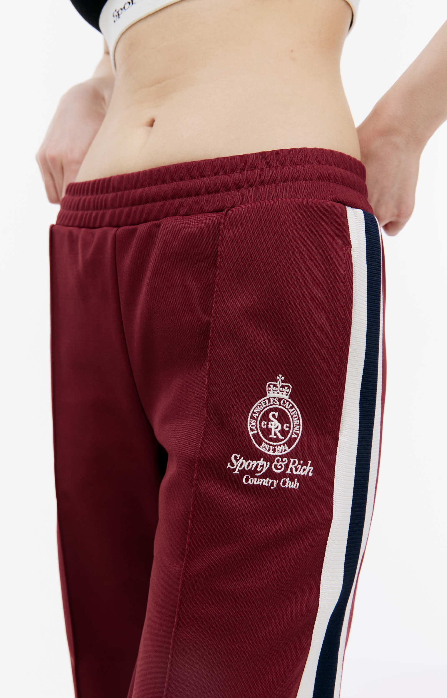 SPORTY & RICH Crown track trousers