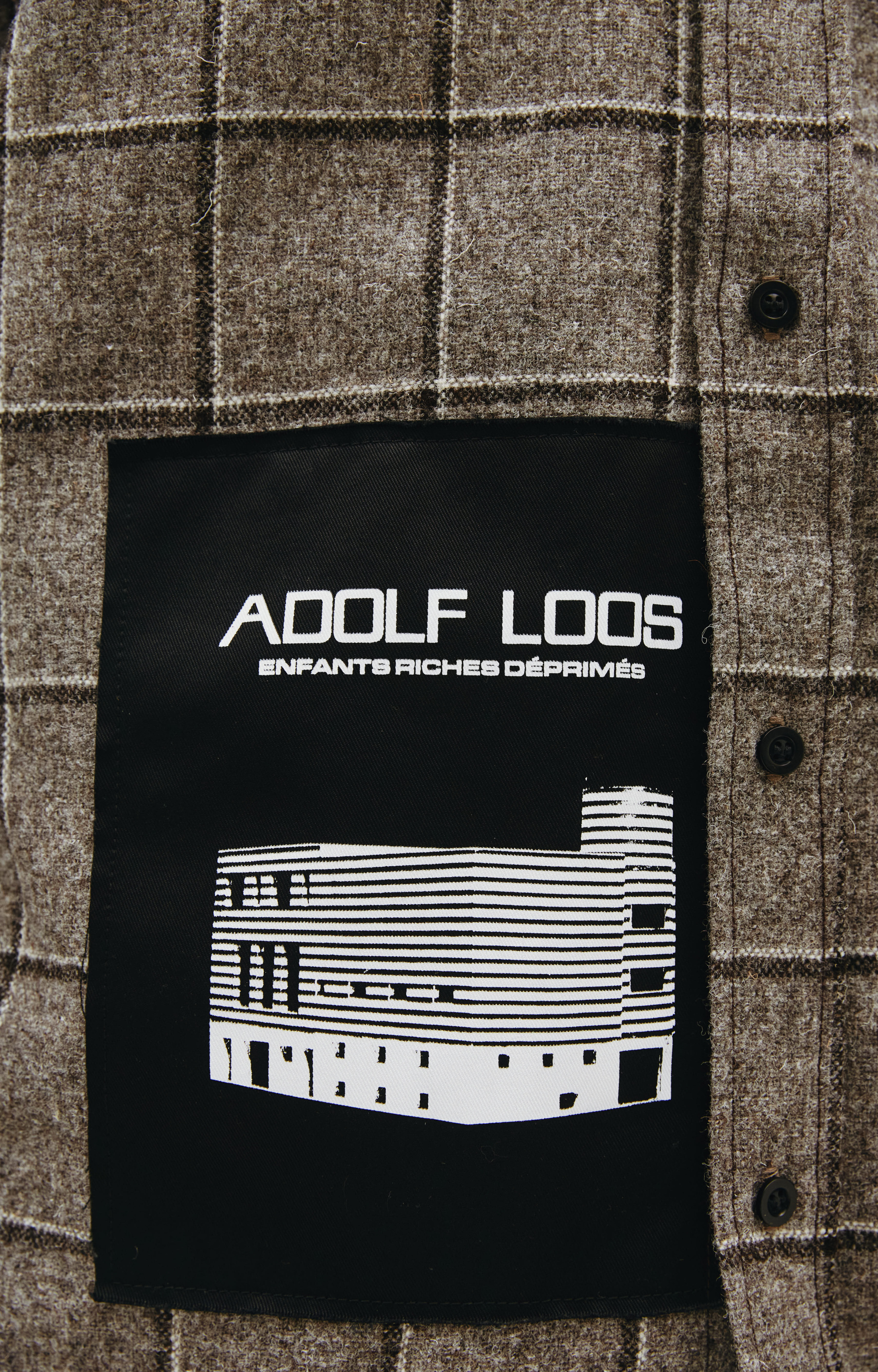 Enfants Riches Déprimés Austrian Holiday Check Shirt