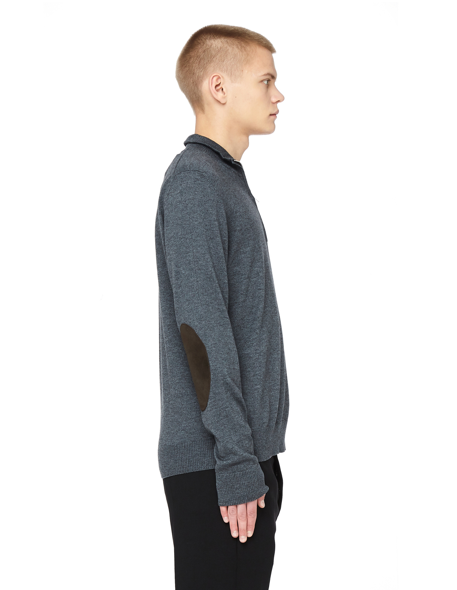 Maison Margiela Elbow patched sweater