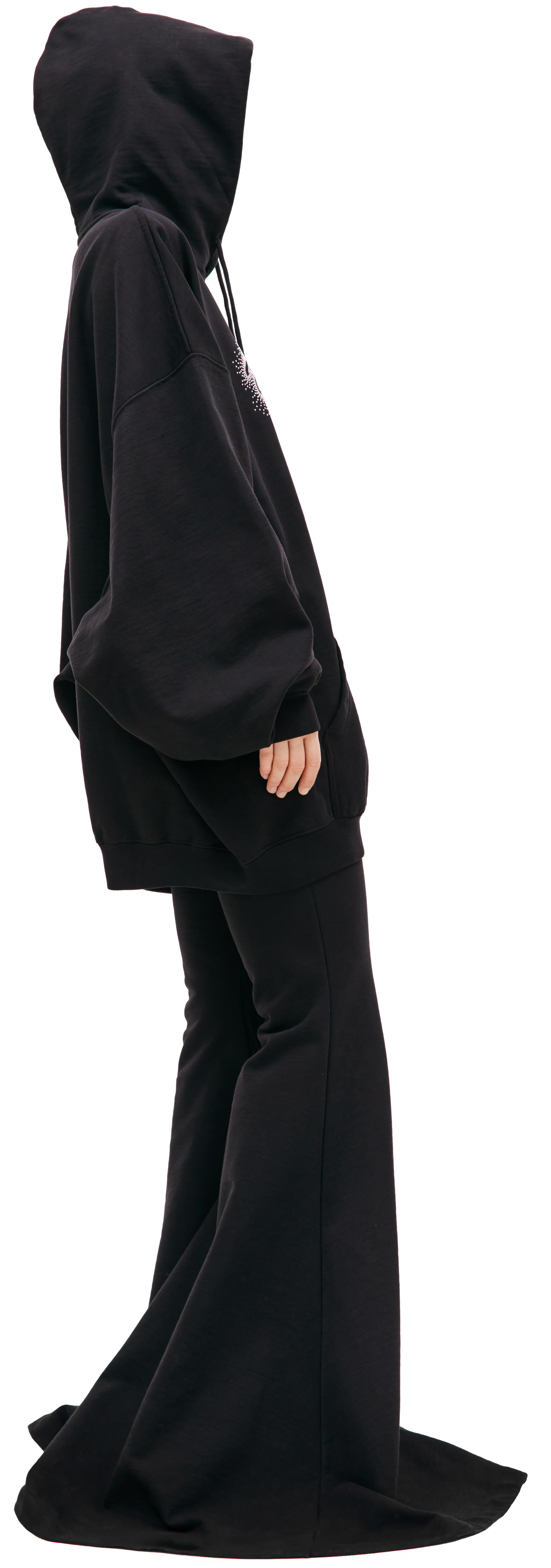 VETEMENTS Black oversize hoodie