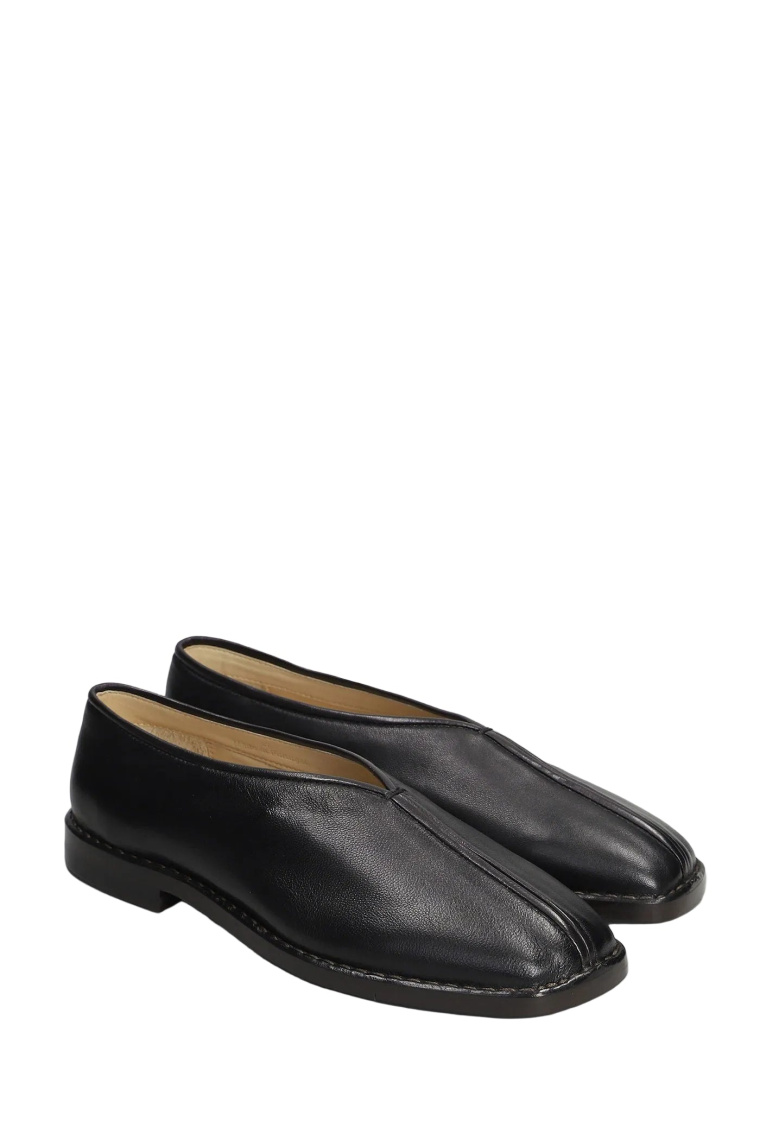 Buy Lemaire men men's flat piped slippers for $560 online on SV77