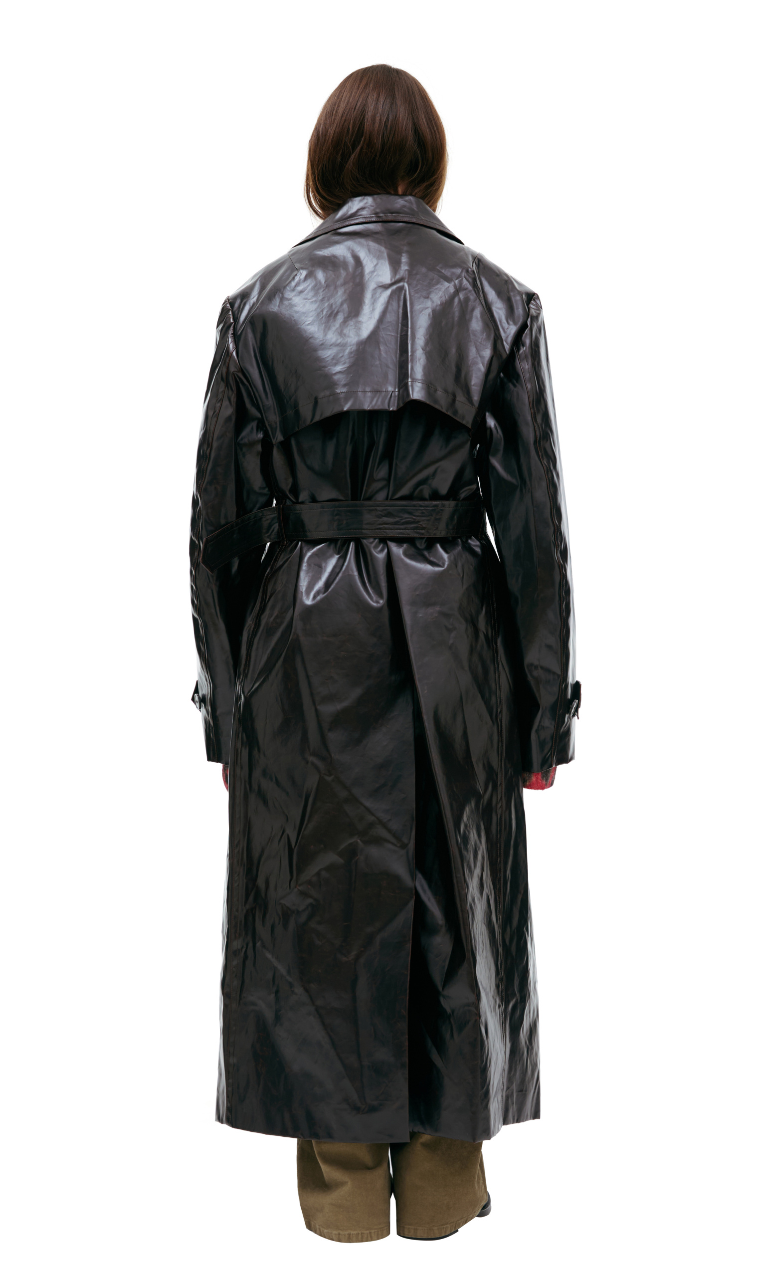 Dries Van Noten Double-breasted trench coat with belt