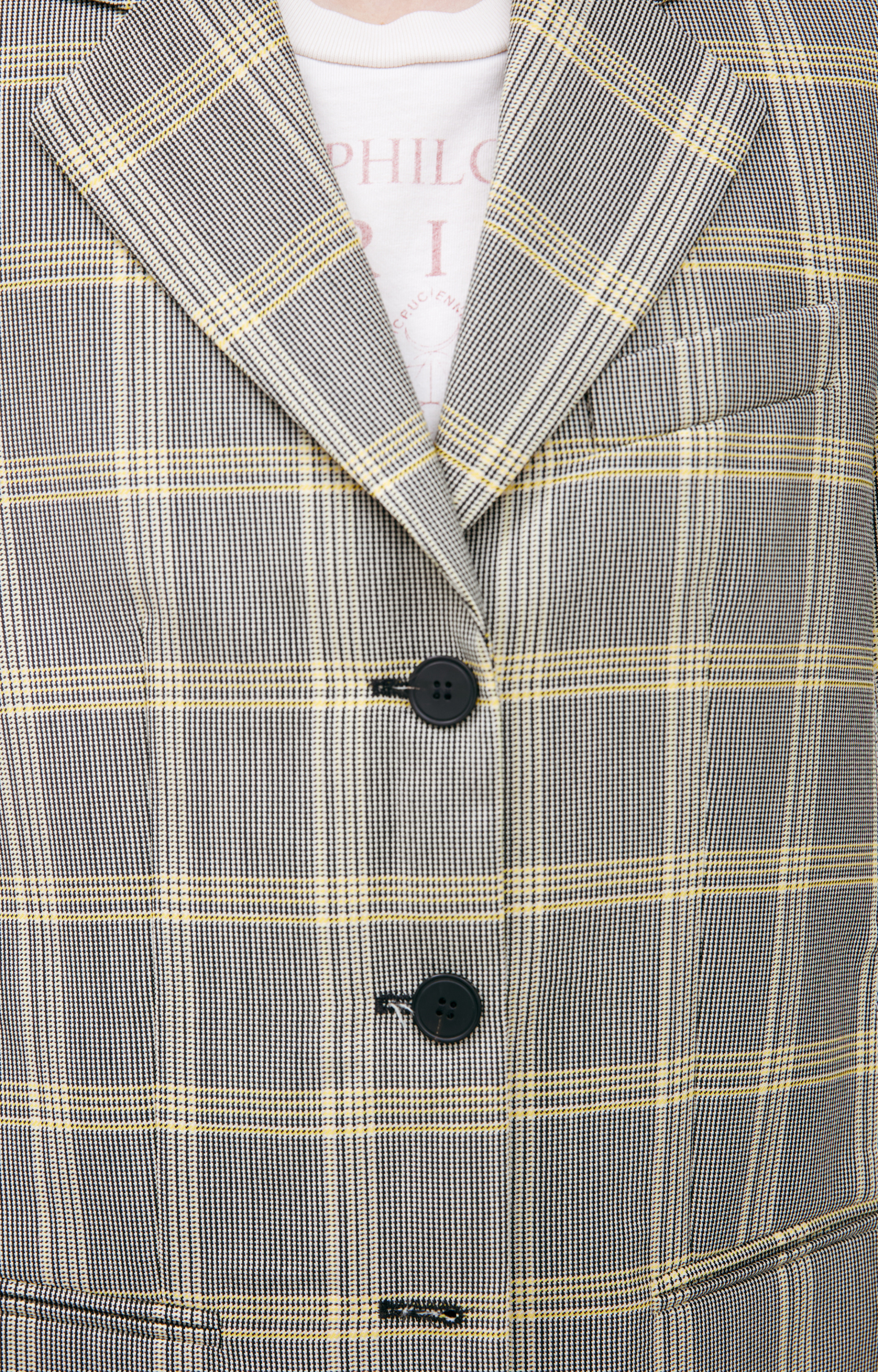 Marni Wool plaid blazer