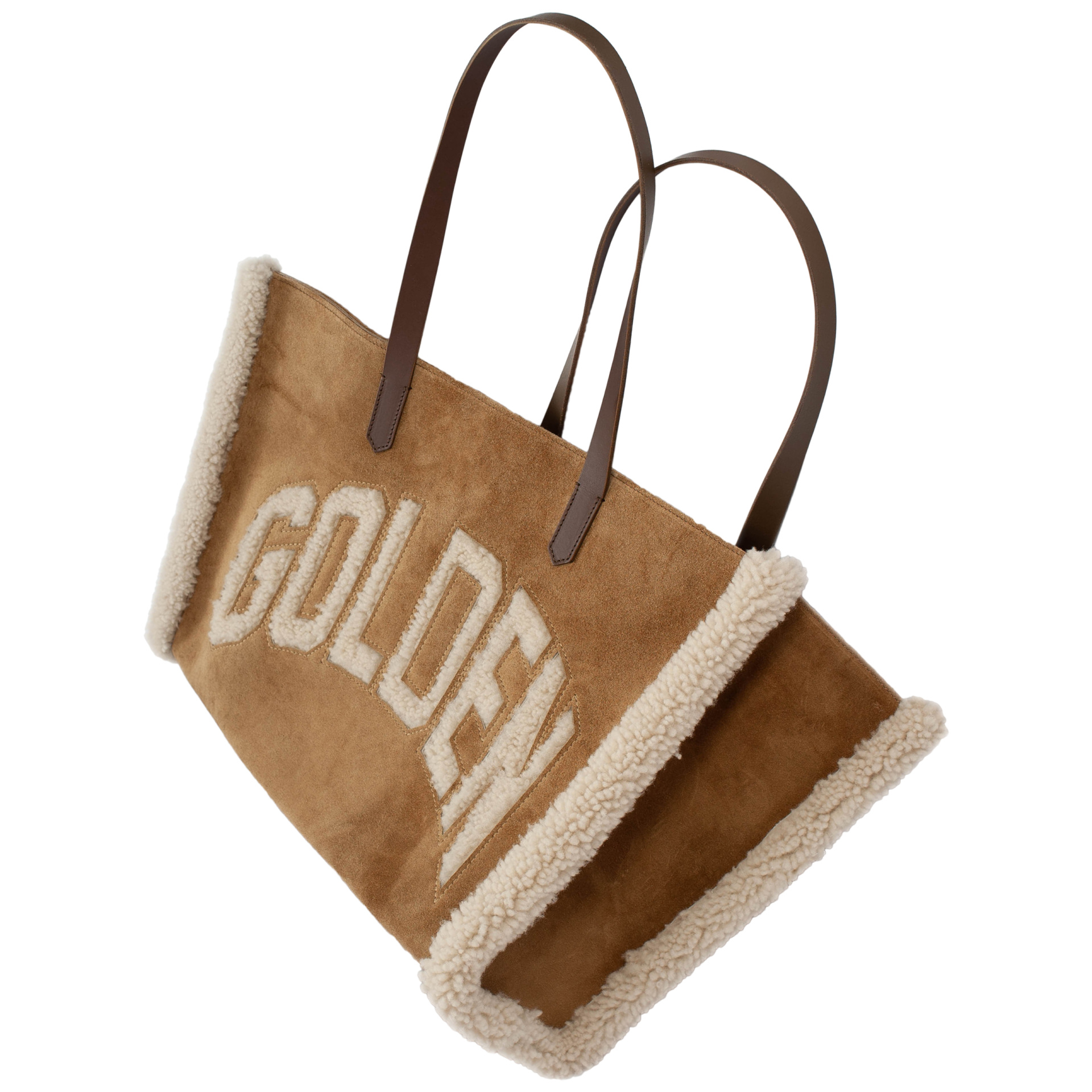 Golden Goose California Logo Brown Bag