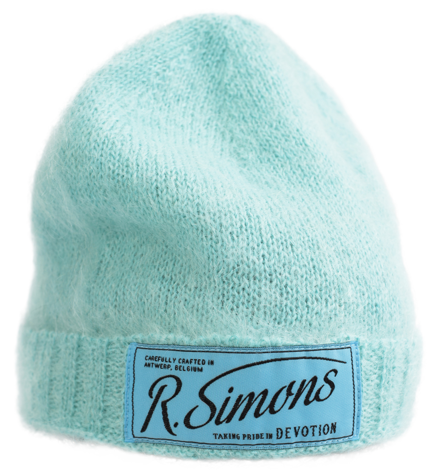 Raf Simons Patched Knitted Beanie