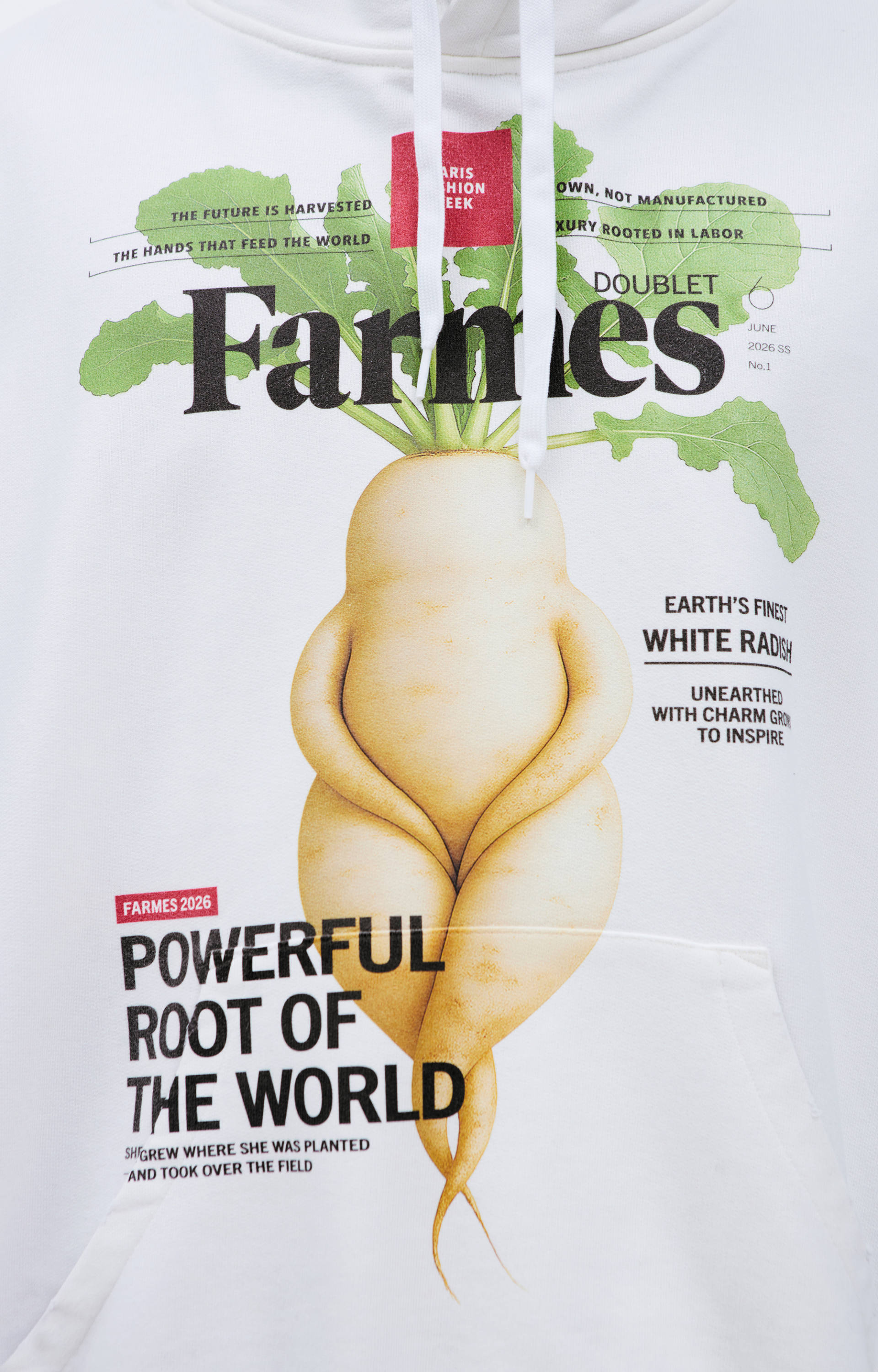 Doublet FARMES MAGAZINE Hoodie