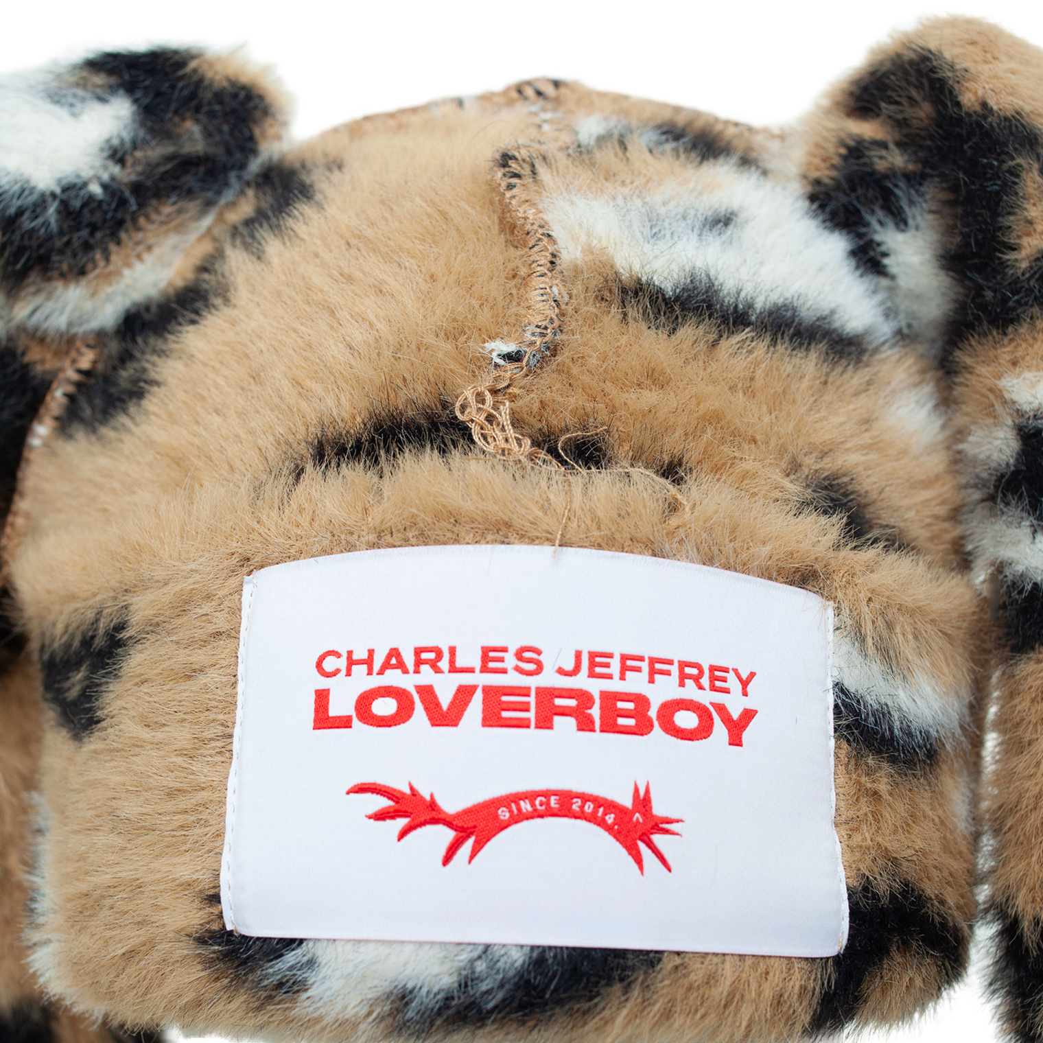 CHARLES JEFFREY LOVERBOY Animalistic print beanie