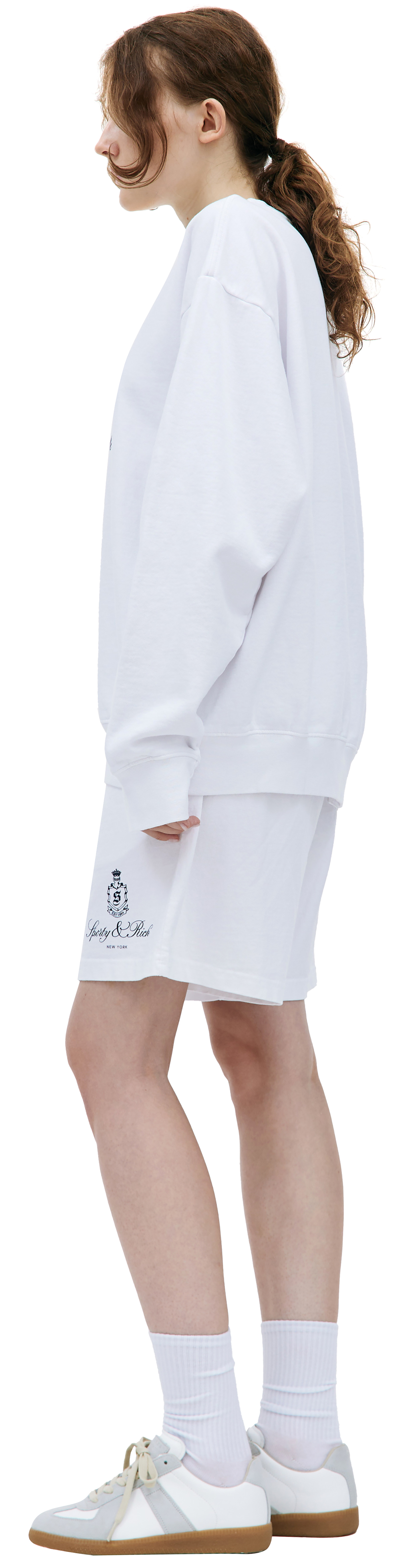 SPORTY & RICH White Vendome sweatshirt