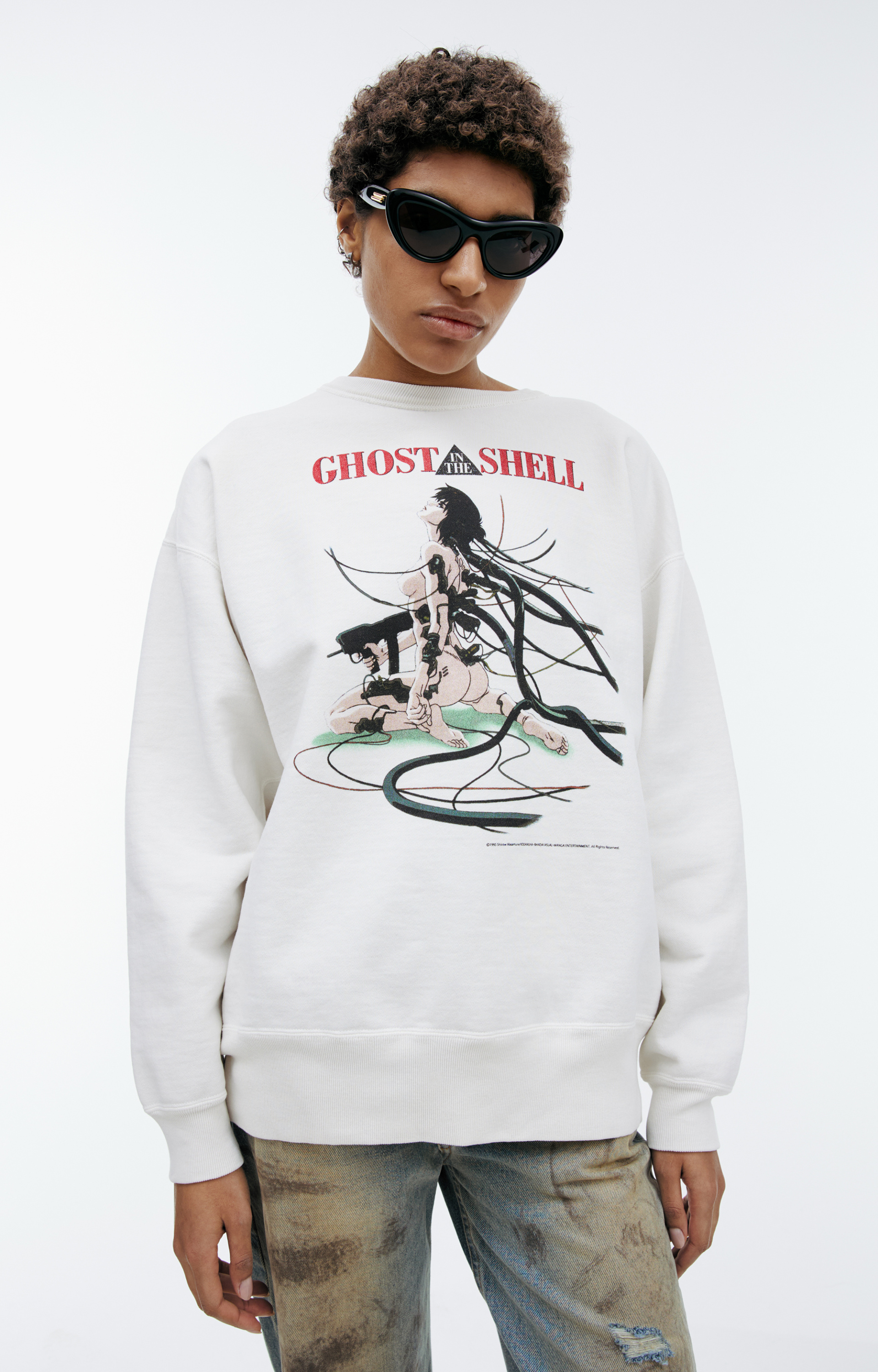 Saint Mxxxxxx x Ghost in the Shell Sweatshirt