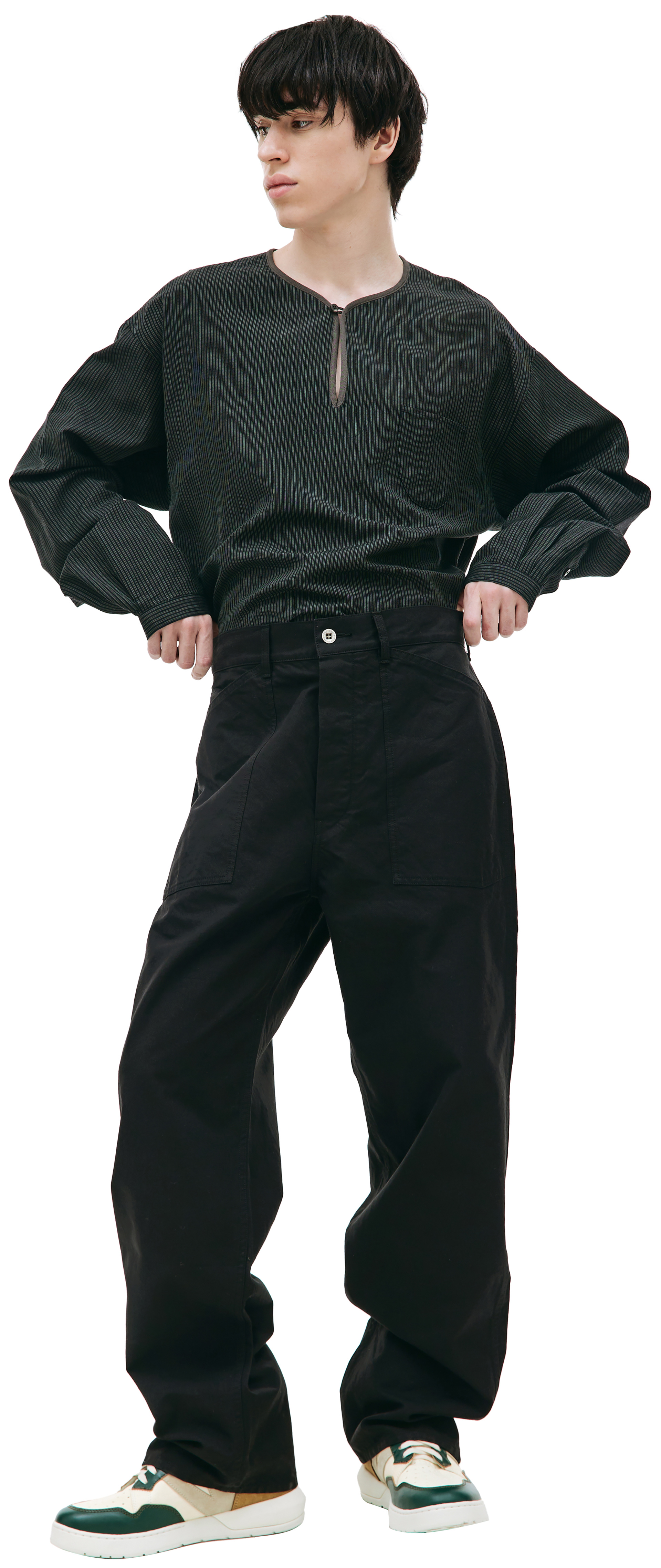 visvim Carpenter cotton trousers