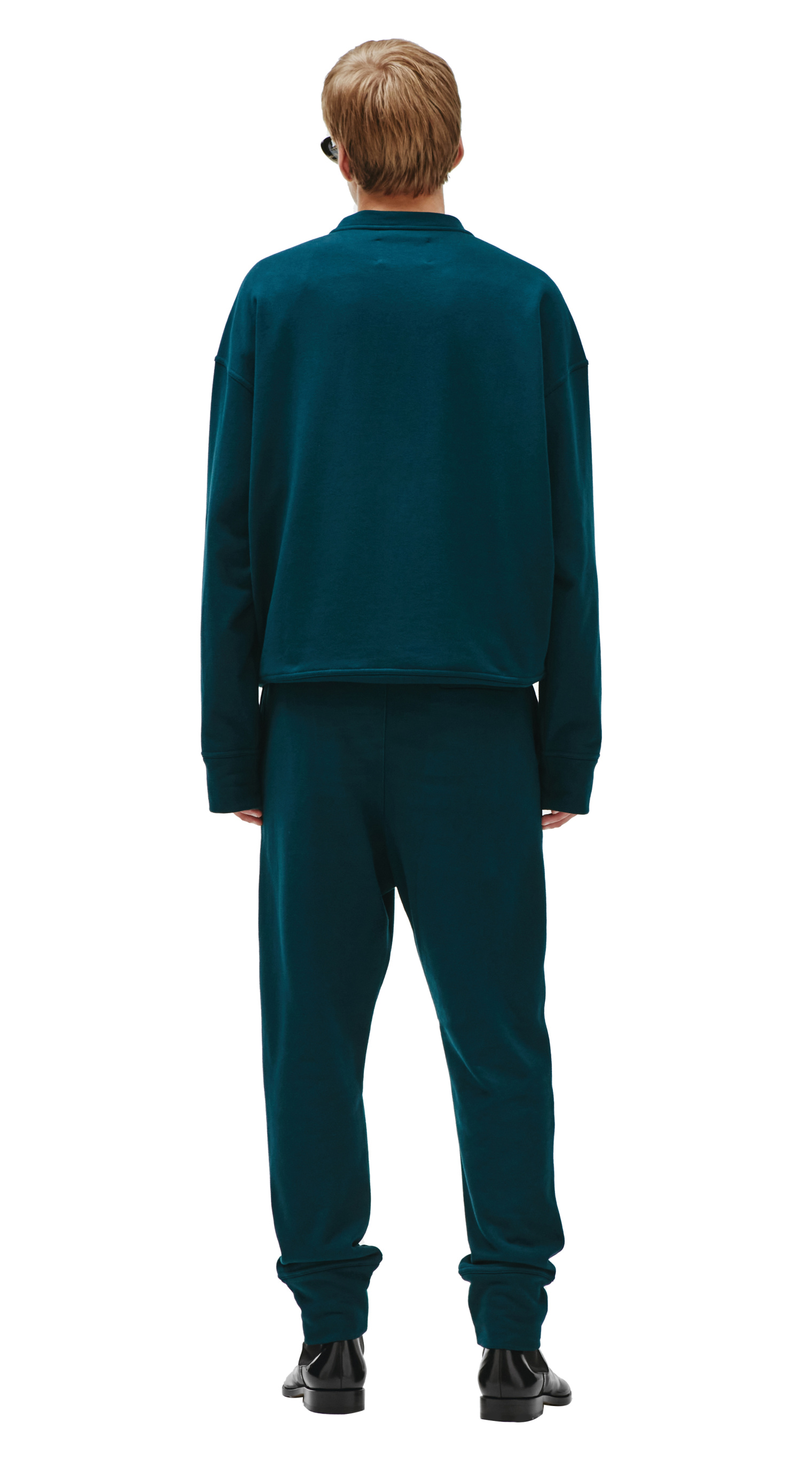 Jil Sander Брюки из хлопка с вышивкой J Plus