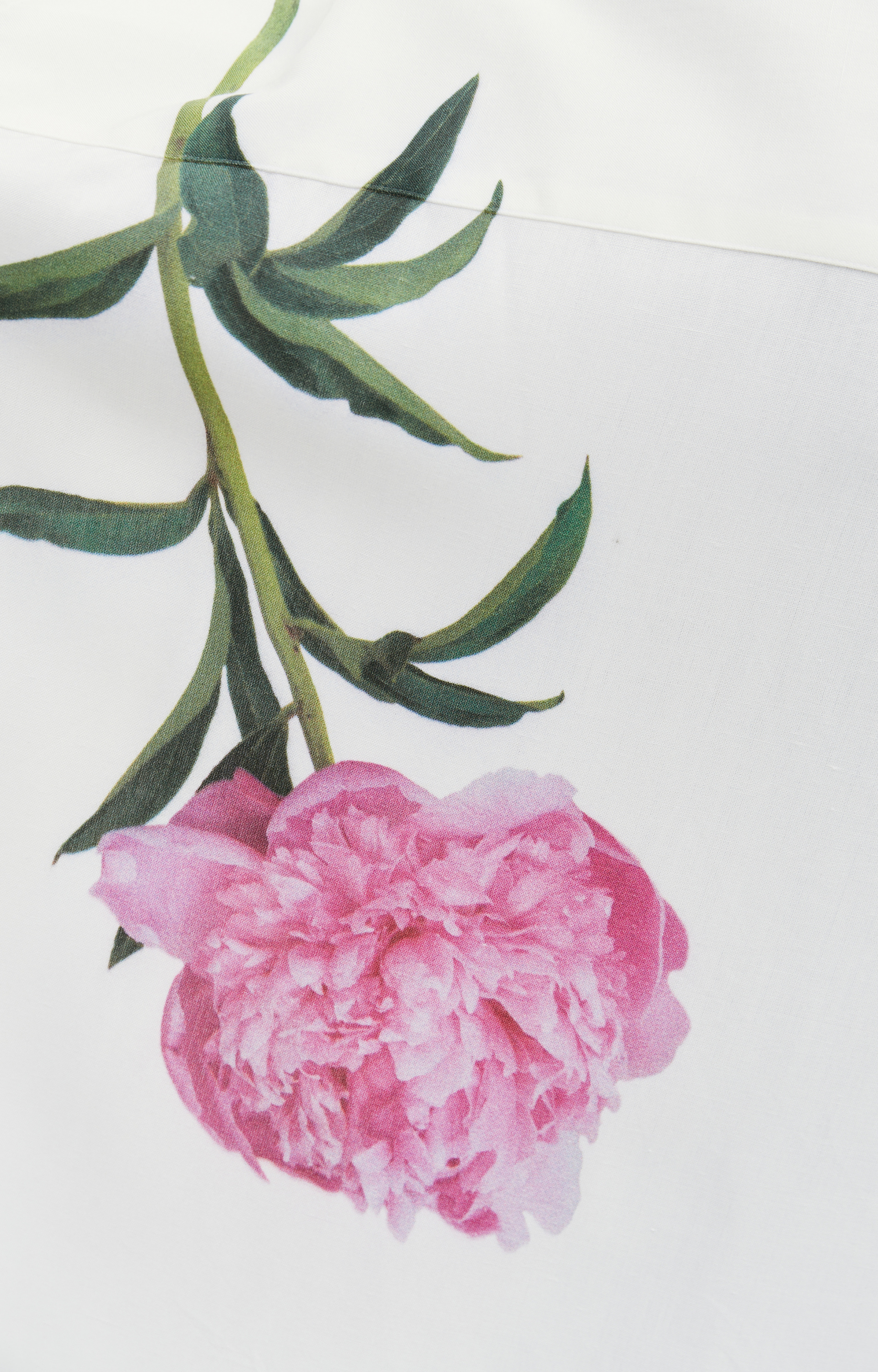 PETER DO Flower Print Oversize Shirt