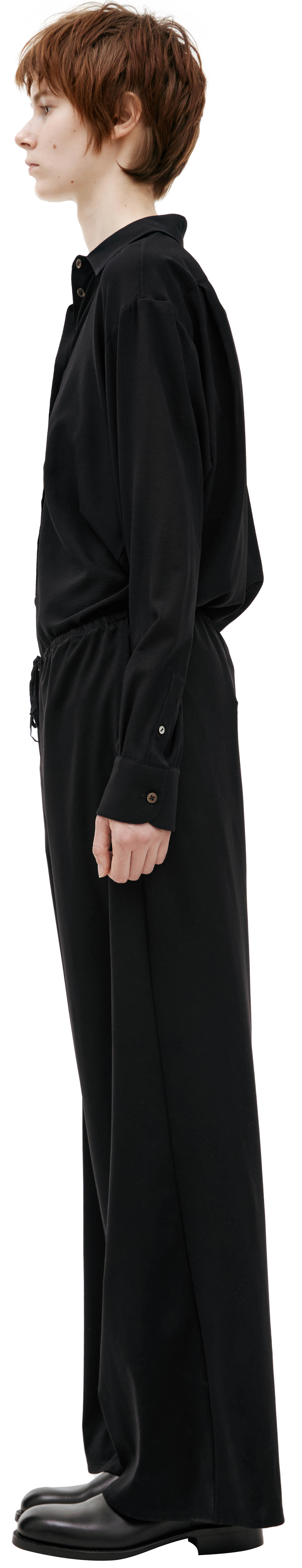 The Row Straight trousers with drawstring