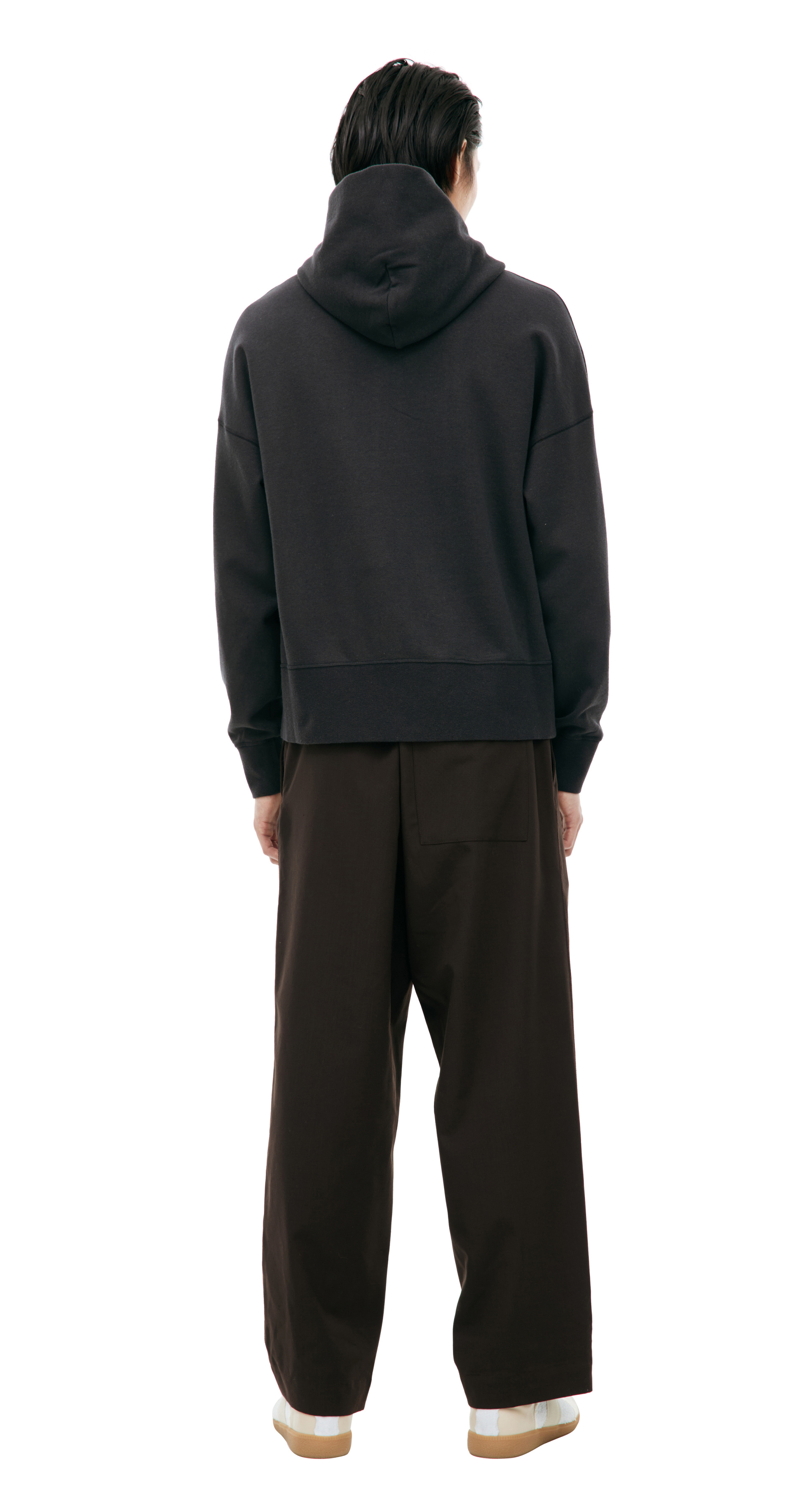 visvim Shortened hoodie with zipper