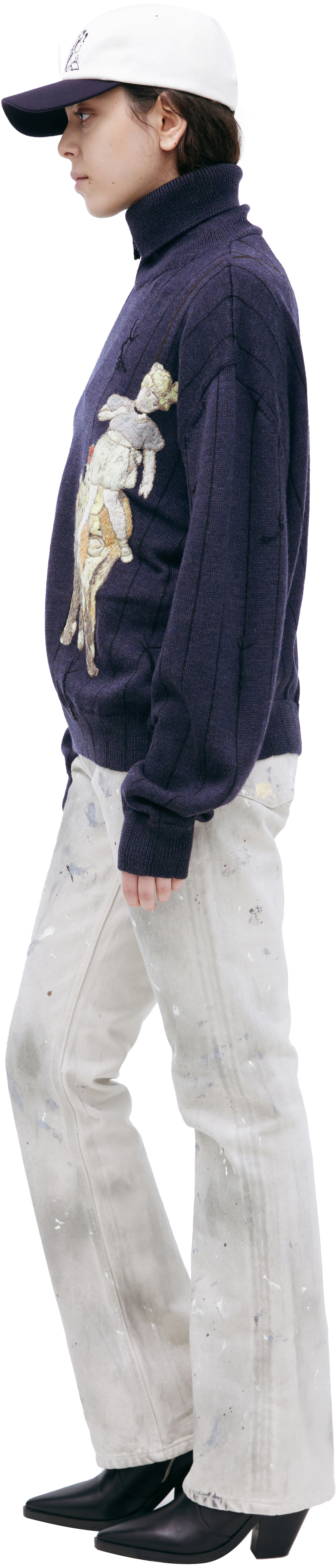 Enfants Riches Déprimés Embroidered sweater