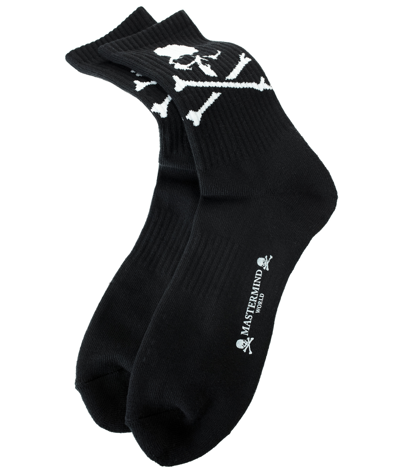 Mastermind WORLD Black logo socks