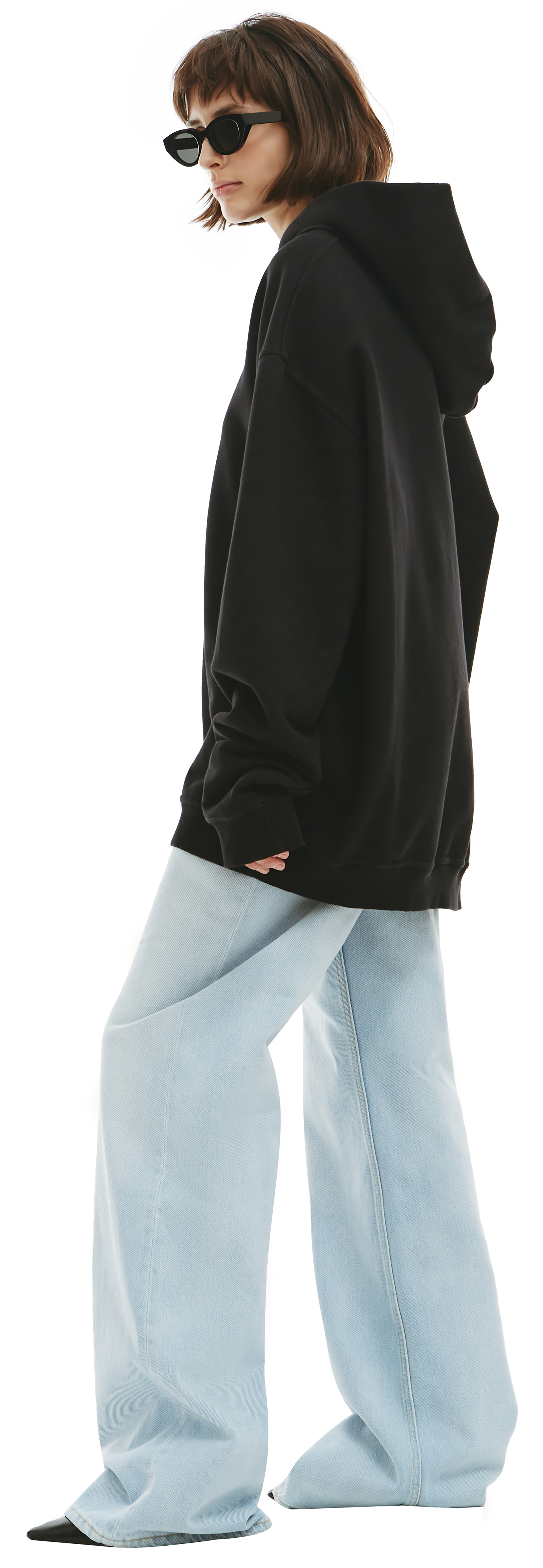 Maison Margiela Logo Cotton Hoodie