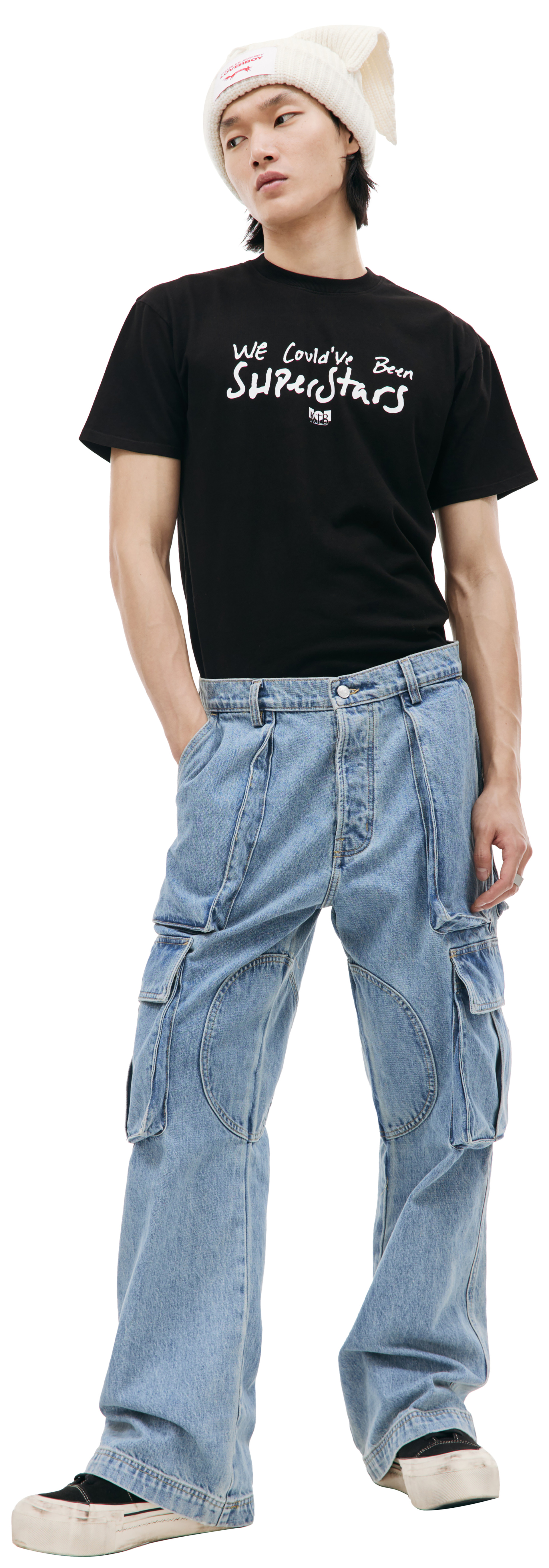 Nahmias Mid-rise cargo jeans