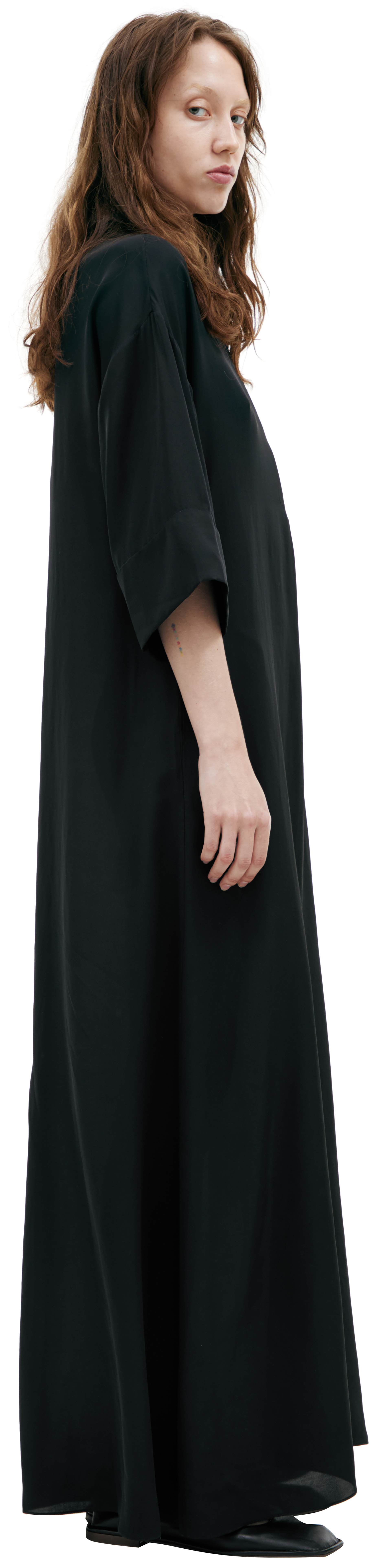 The Row Long Sleeve Maxi Dress