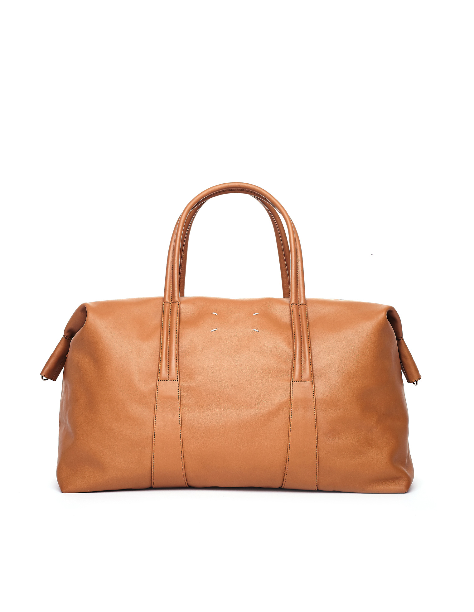 Maison Margiela Brown Leather Sailor Travel Bag