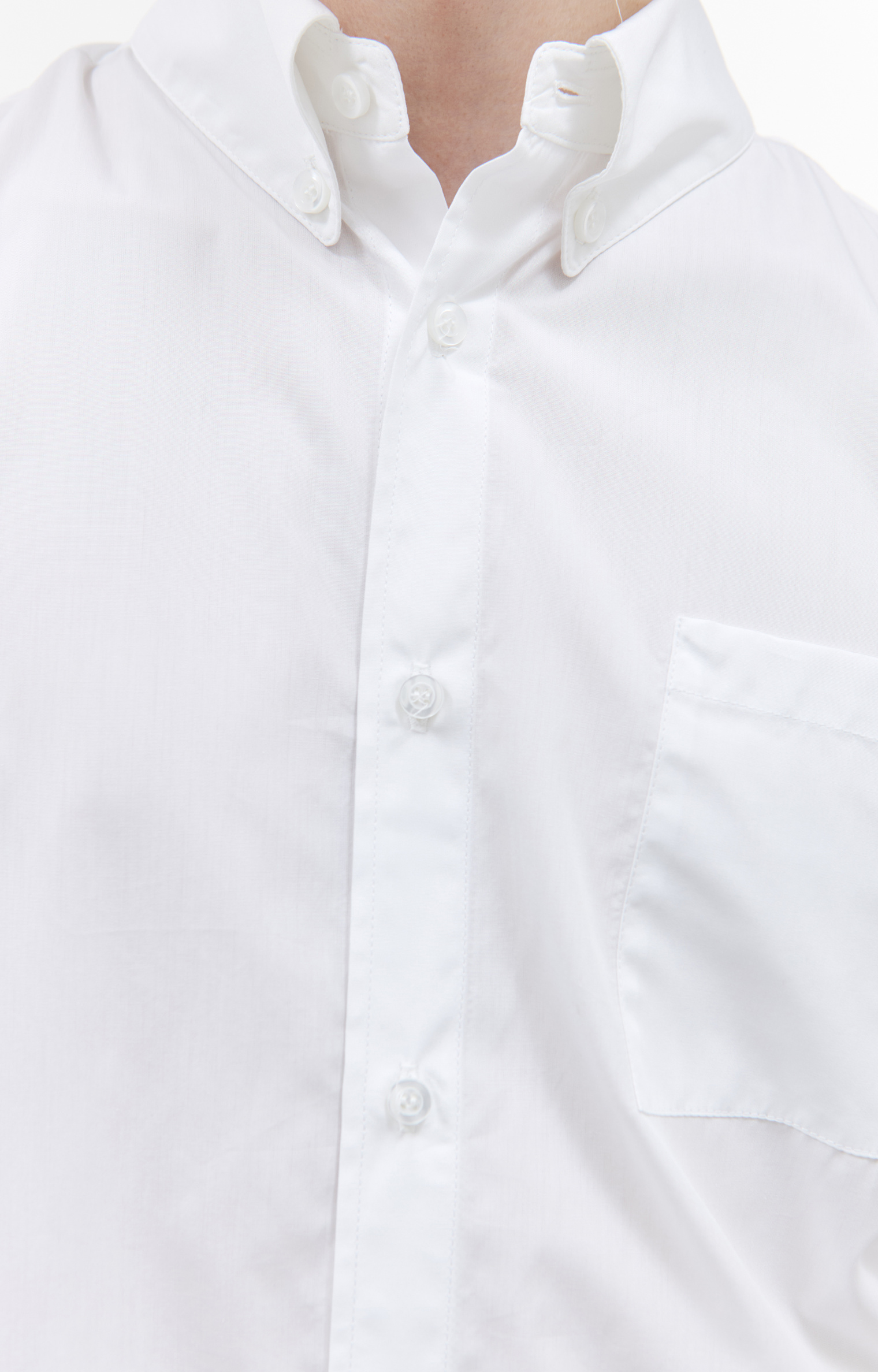 LOUIS GABRIEL NOUCHI White cotton shirt