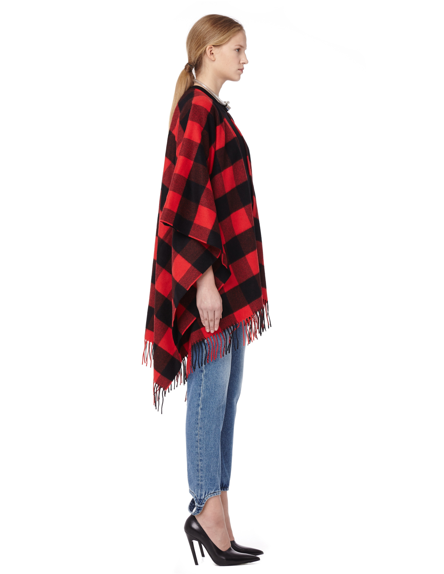 Balenciaga Wool and cashmere poncho