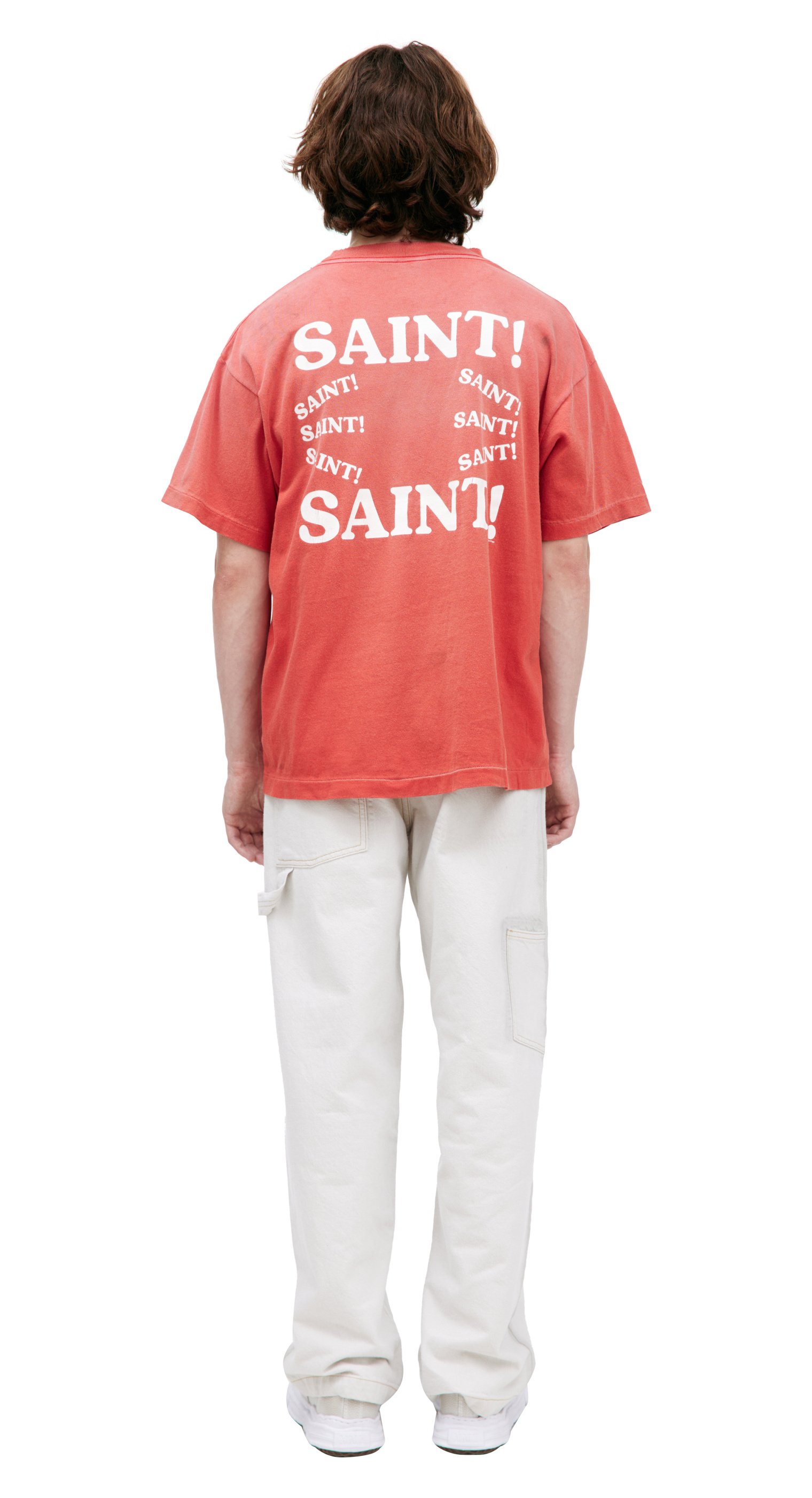 Saint Mxxxxxx Оверсайз футболка с логотипом