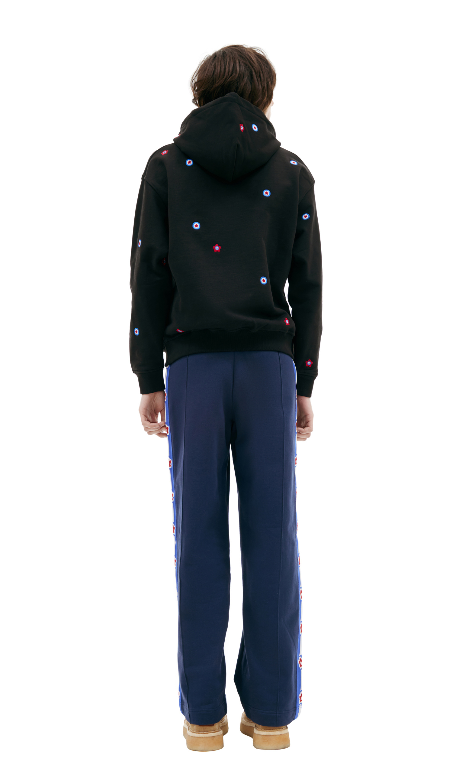 KENZO Embroidered cotton hoodie