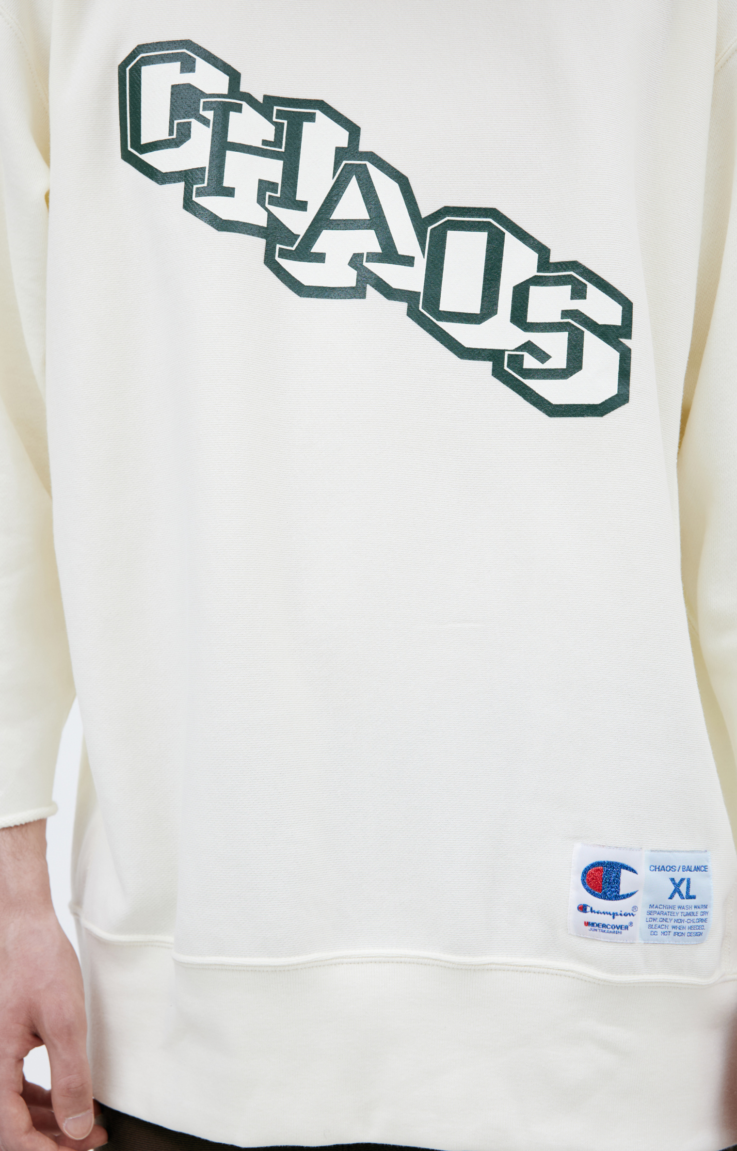 Undercover \'CHAOS\' print sweatshirt