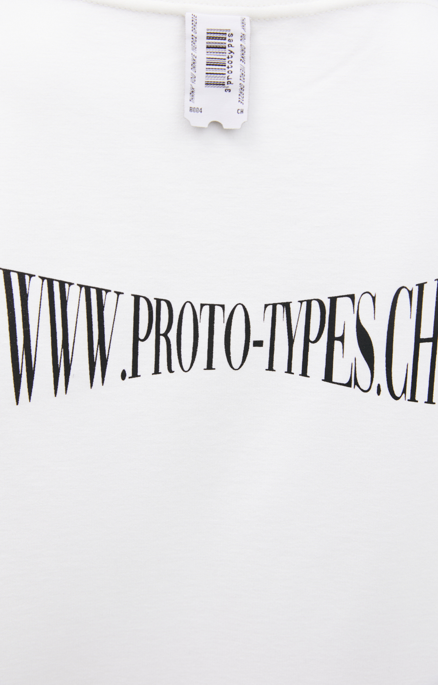 Buy PROTOTYPES women white two-color print t-shirt for $420 online 