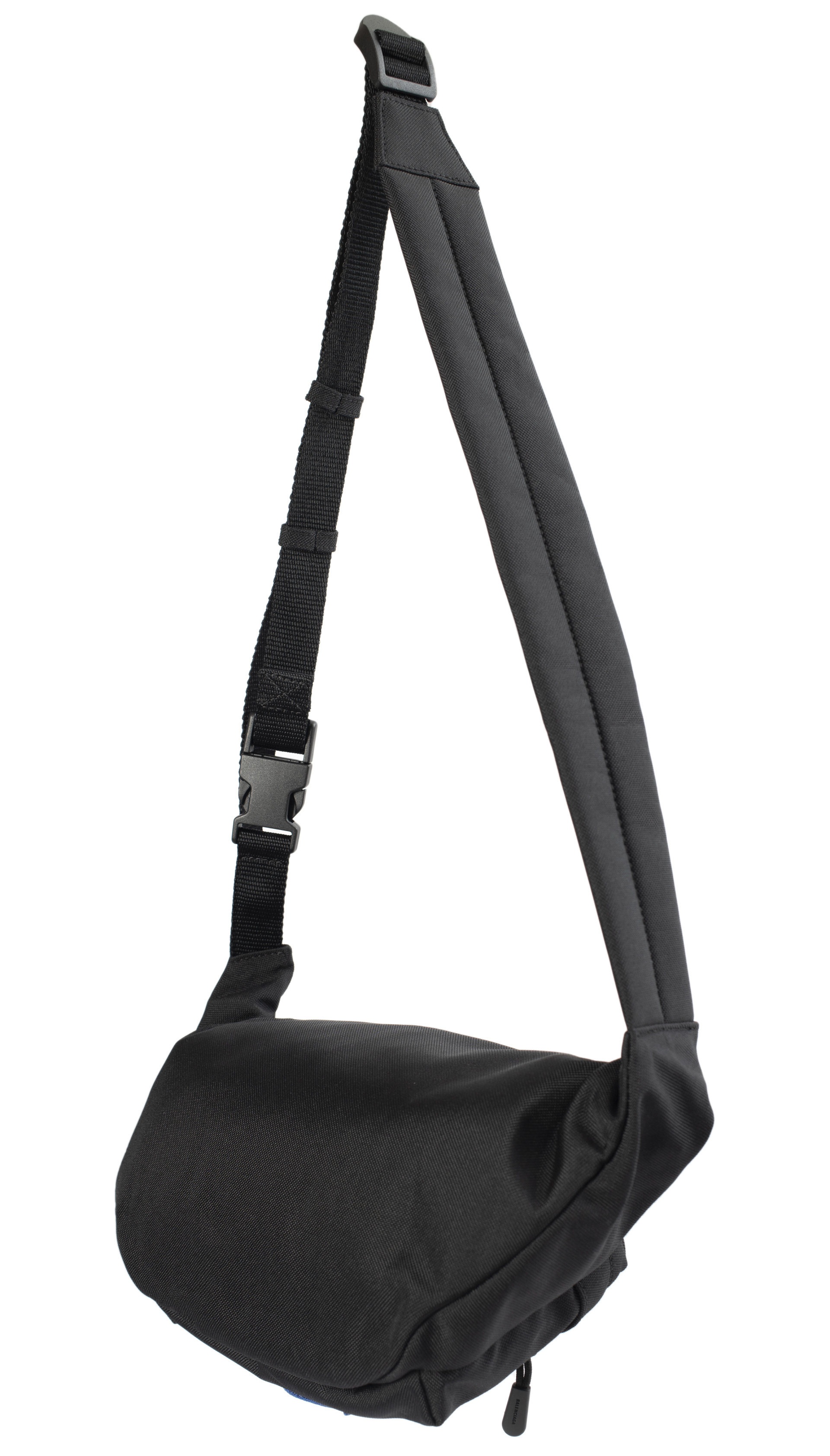 Balenciaga Black Space Beltpack Bag NASA