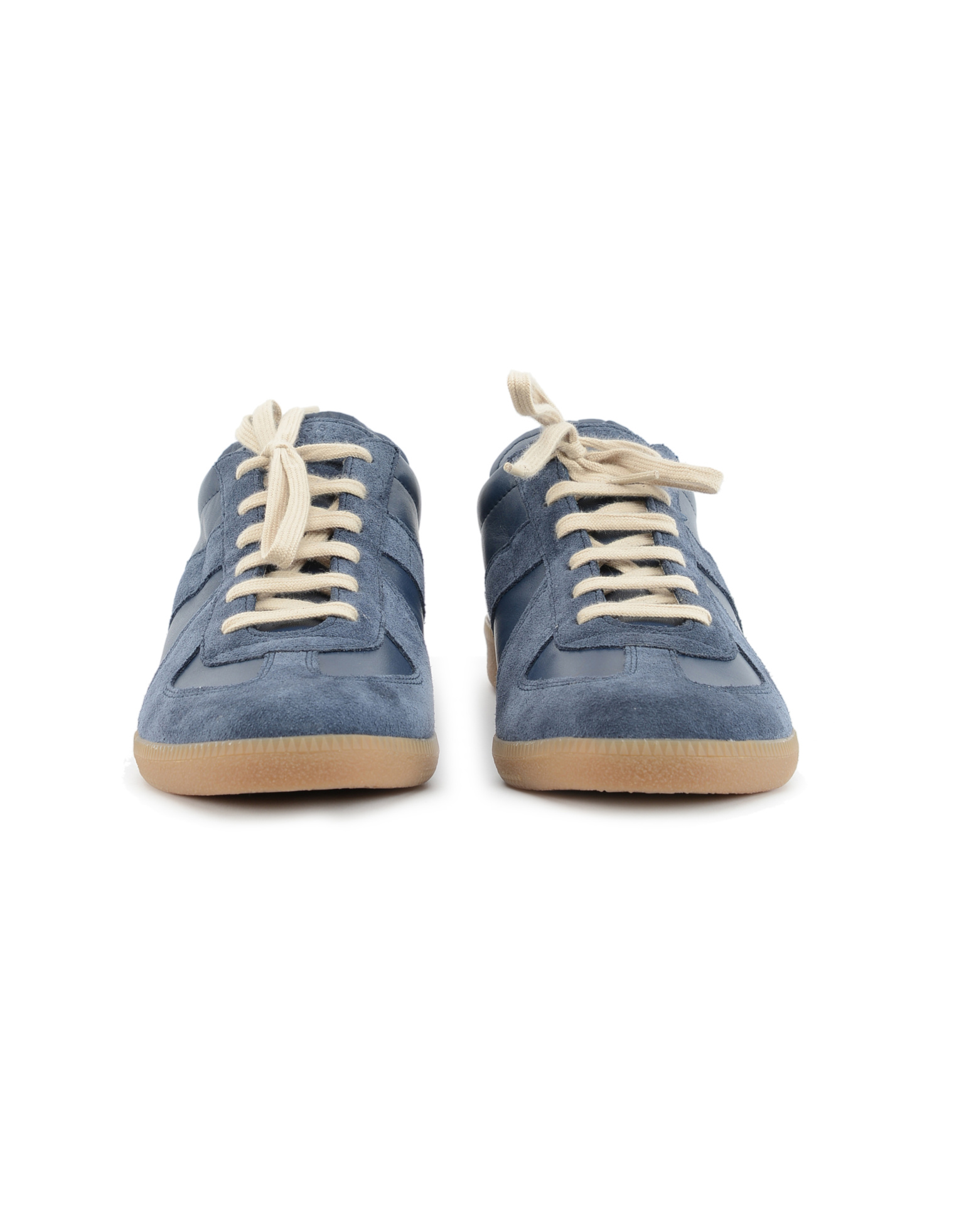 Maison Margiela Кеды из кожи и замши