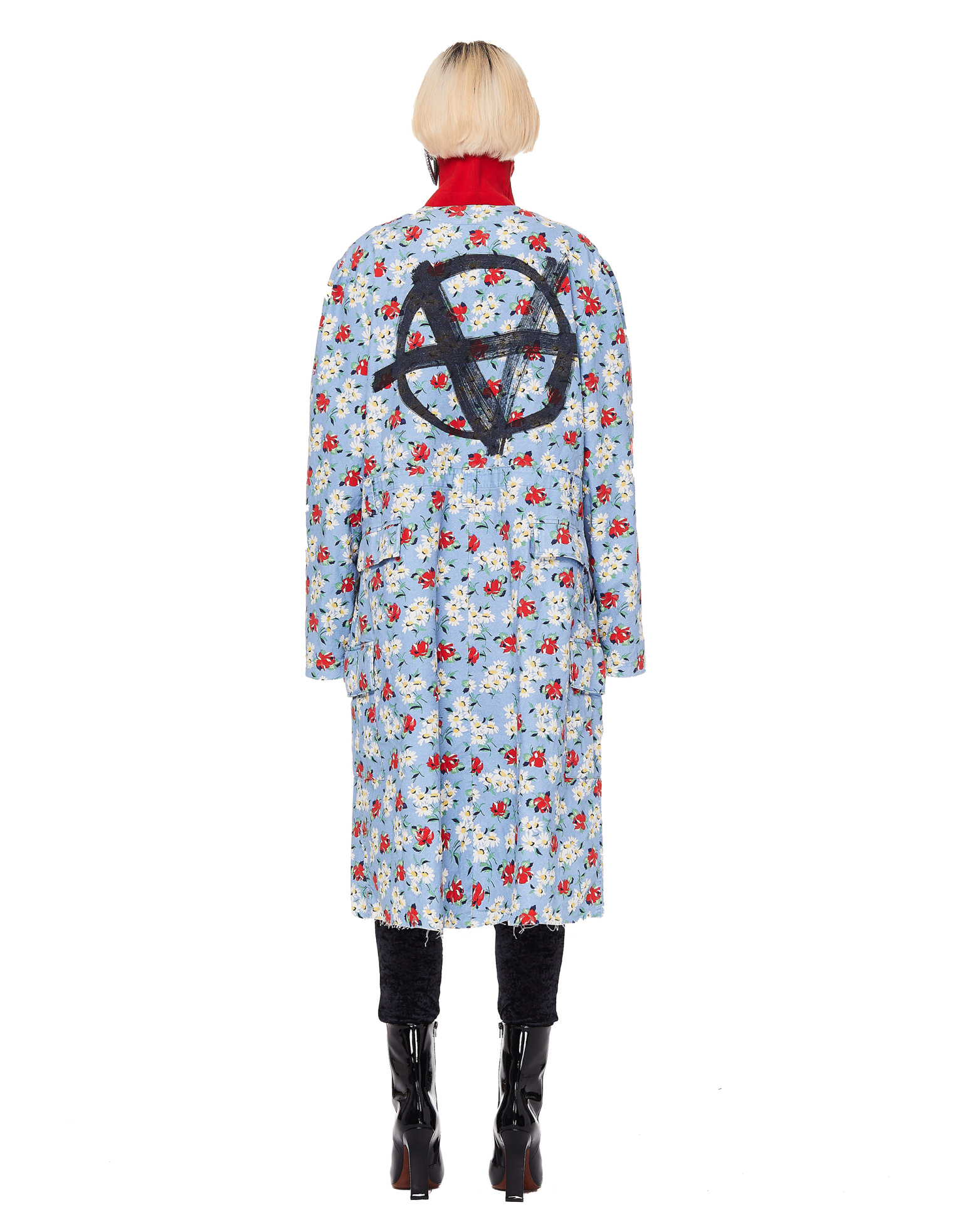 VETEMENTS Хлопковое платье Cargo