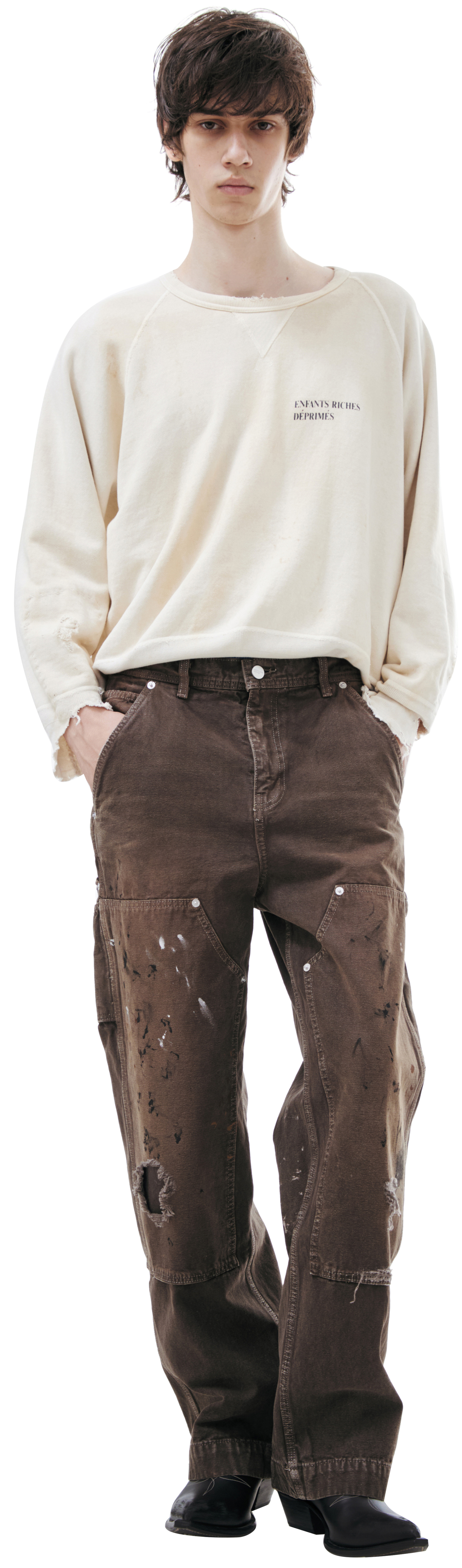 Enfants Riches Déprimés Jeans with a distressed look