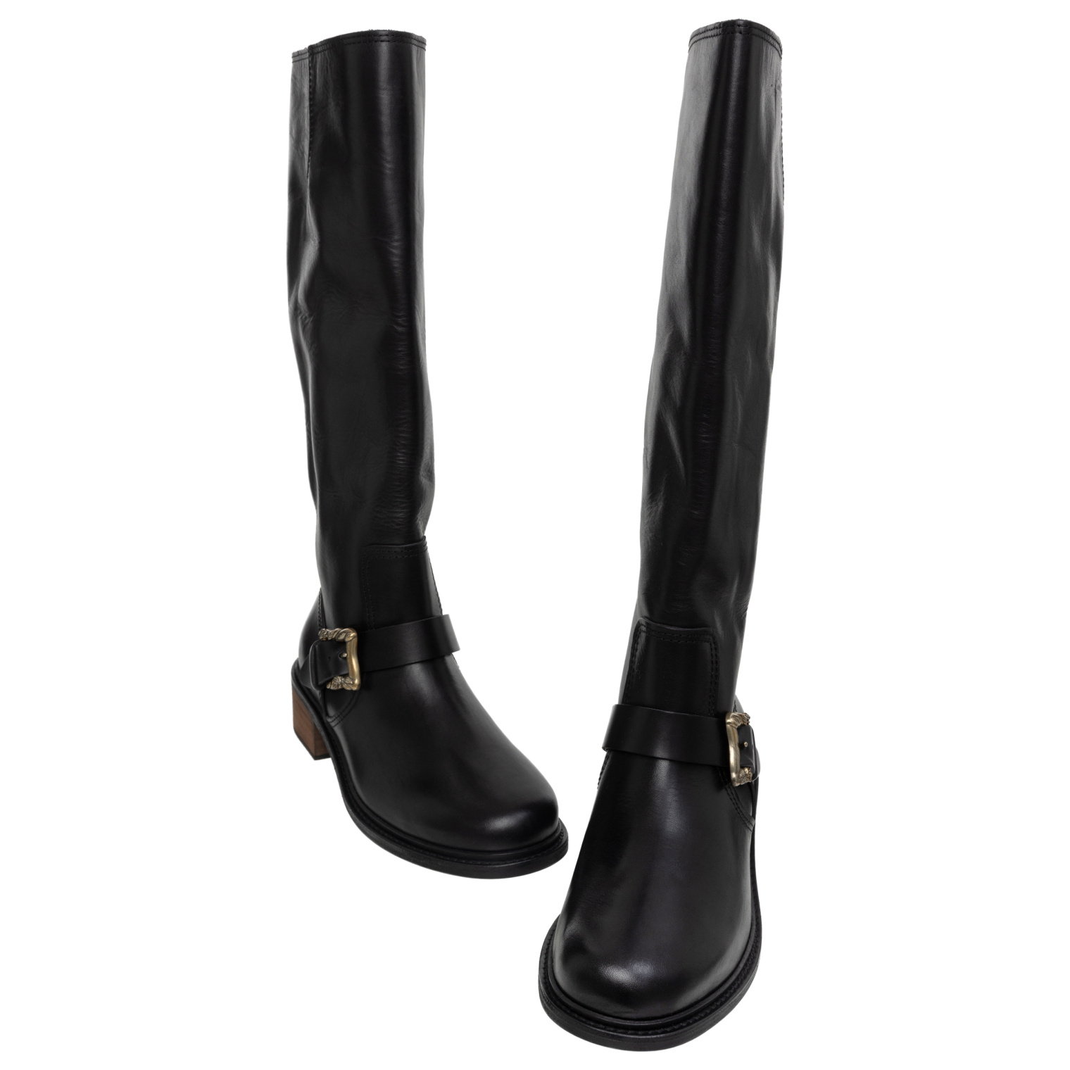 Enfants Riches Deprimes Black leather boots