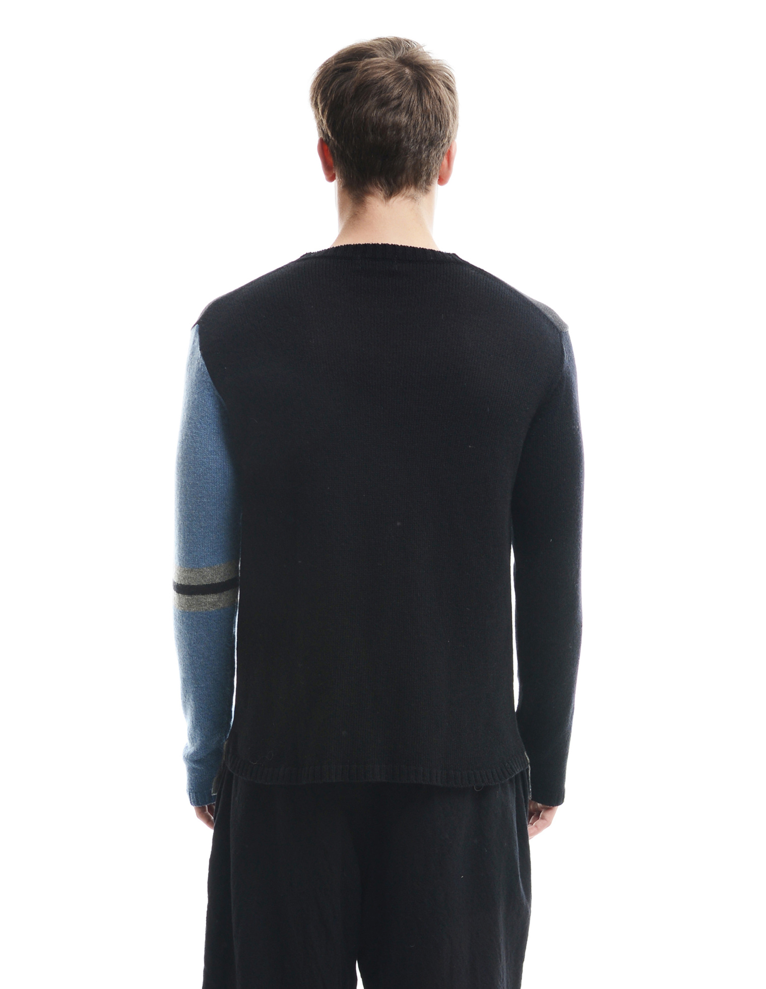 Yohji Yamamoto Wool printed jumper