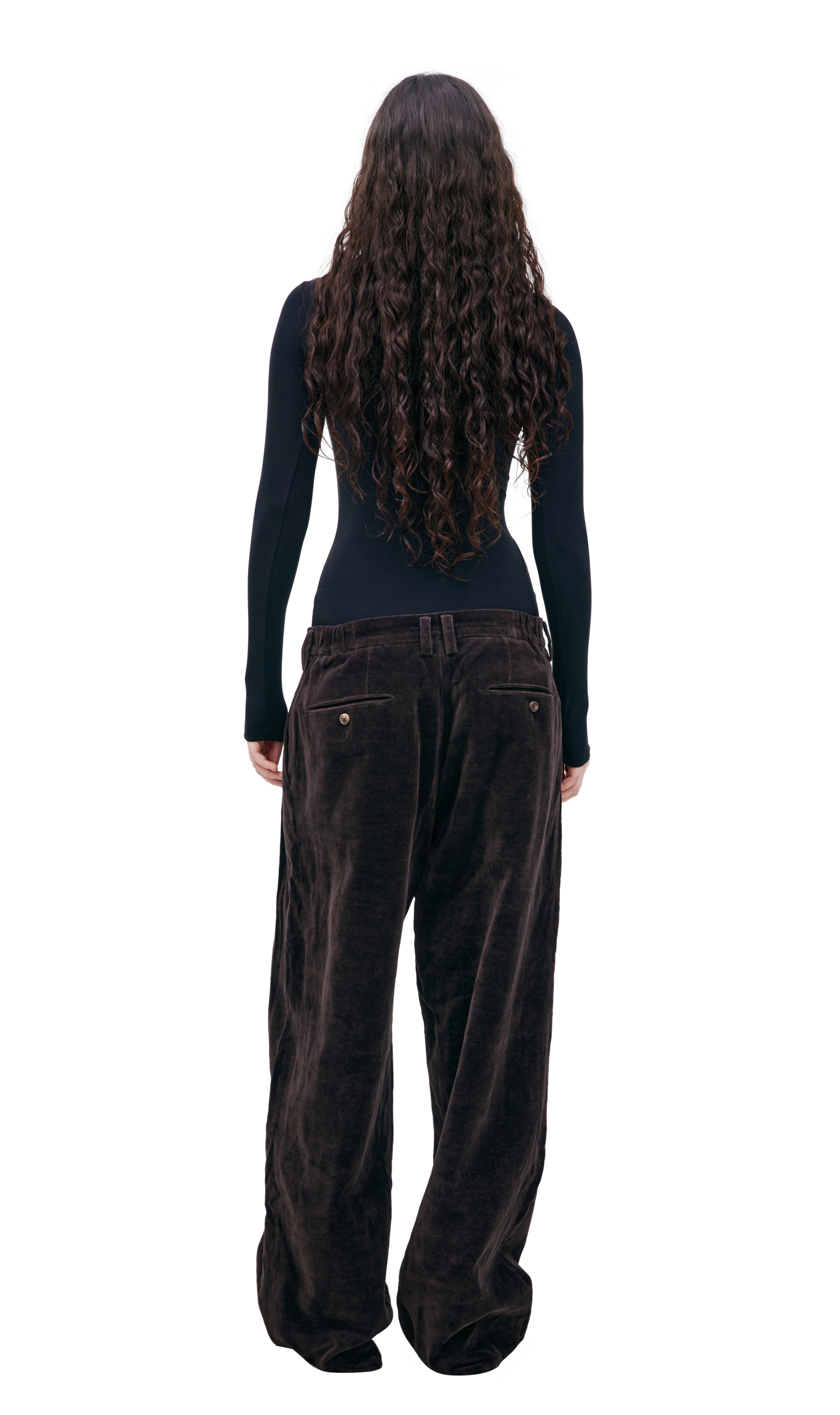 Ziggy Chen Velour Trousers