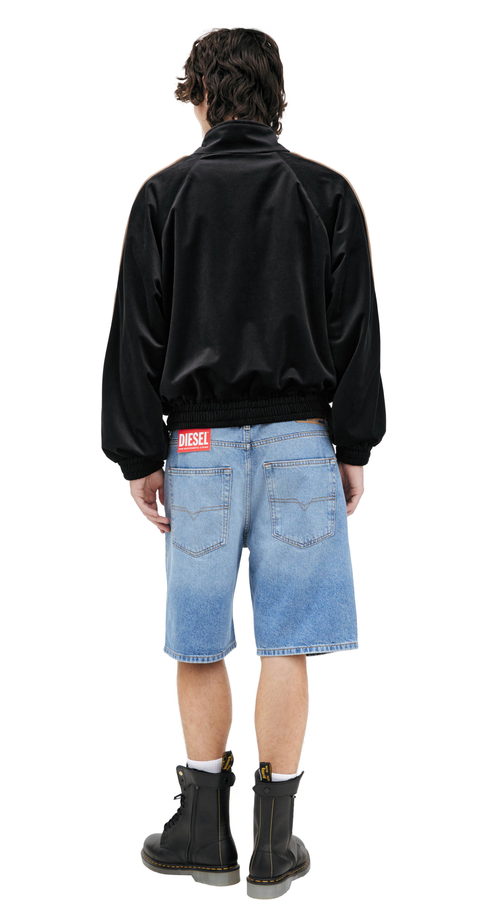 RHUDE Black jacket with logo