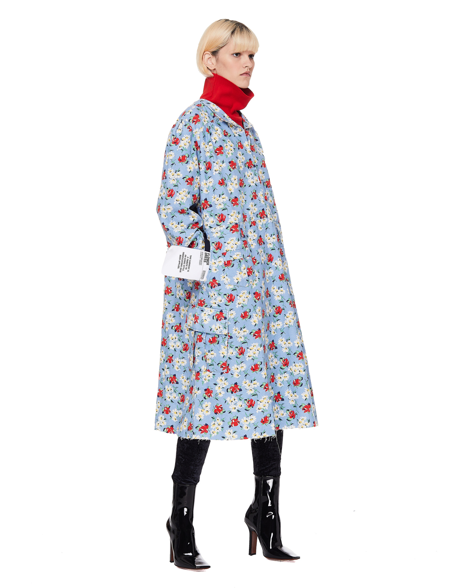 VETEMENTS Хлопковое платье Cargo