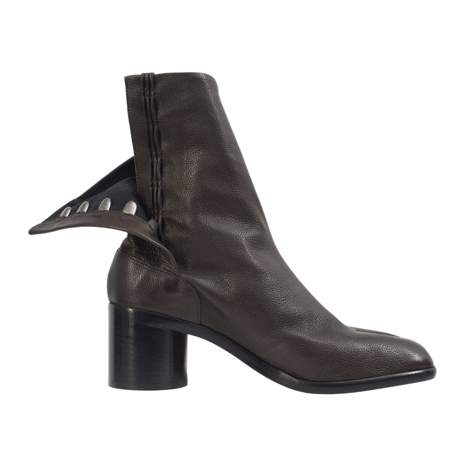 Maison Margiela Brown Leather Tabi boots