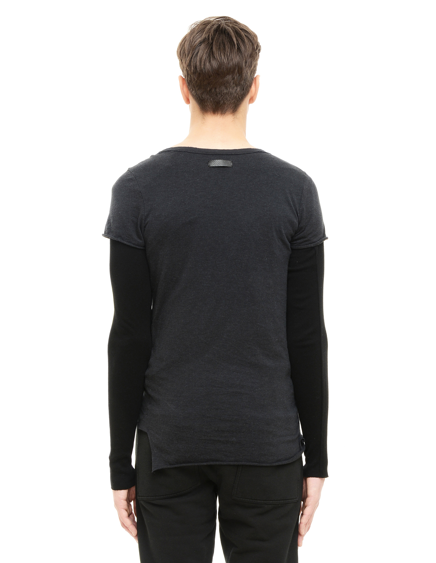 If Six Was Nine Cotton and angora long sleeve t-shirt