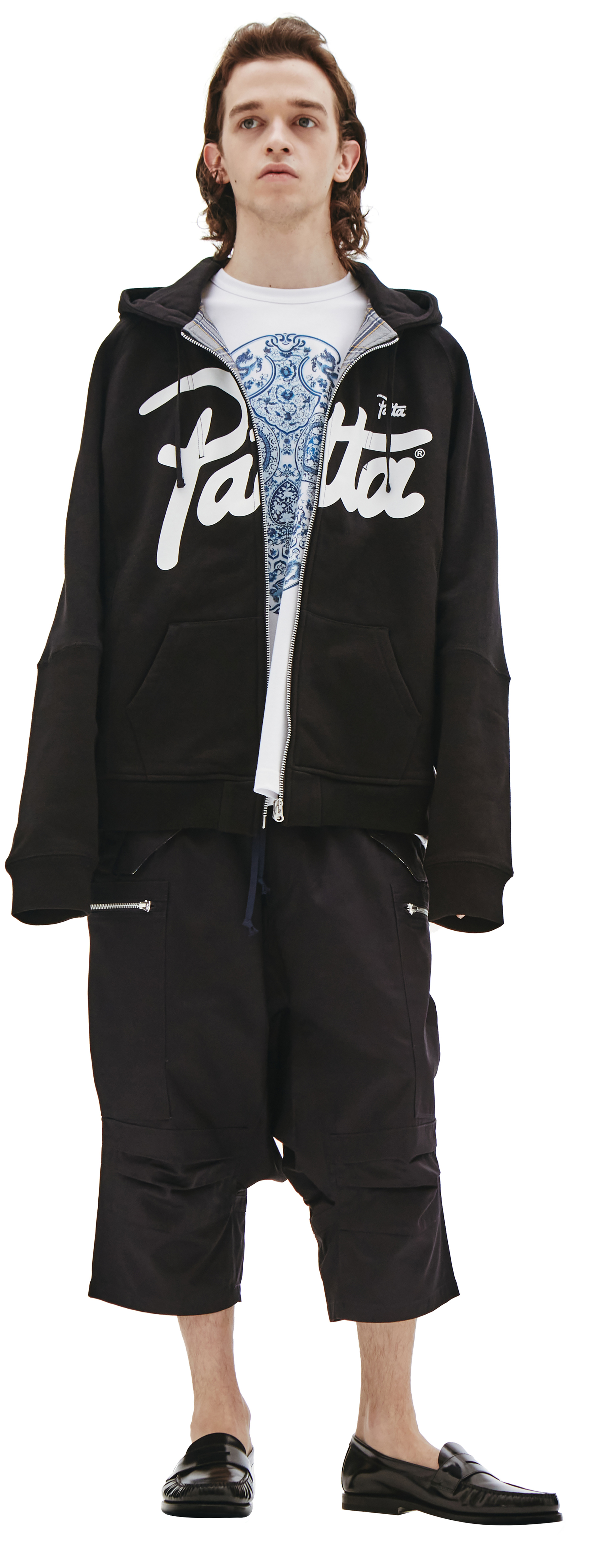 Junya Watanabe JUNYA WATANABE х Patta Logo Zip Hoodie