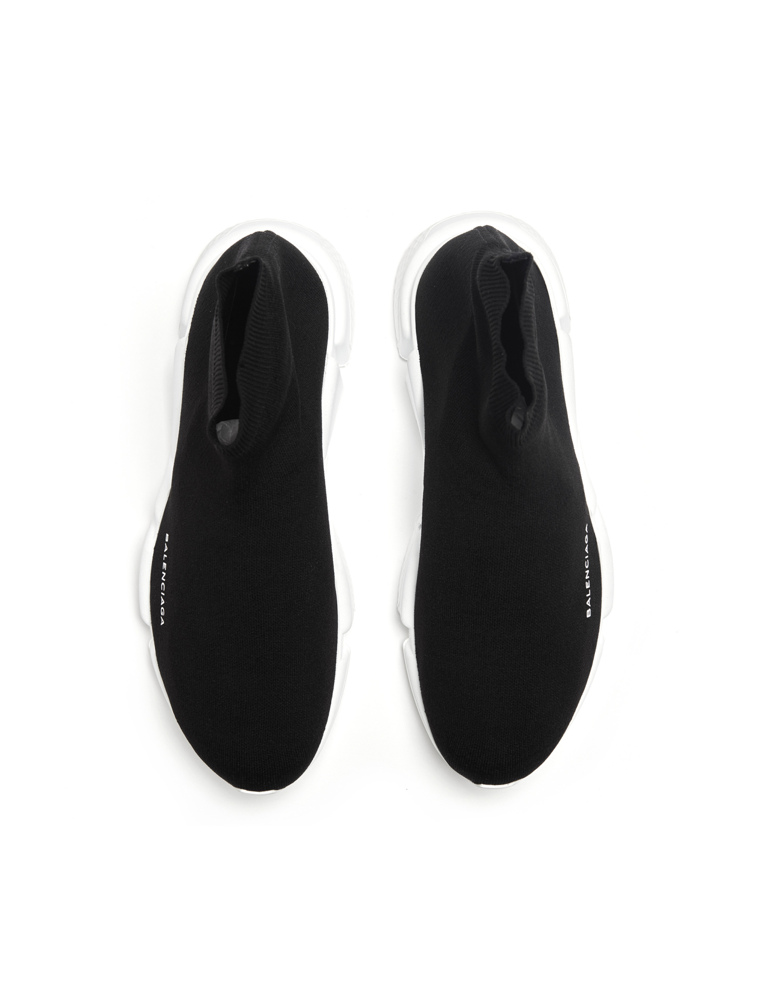 Balenciaga Обувь-454484/1000 кроссовки-носки трикотажные на белой подошве принт balenciaga черные