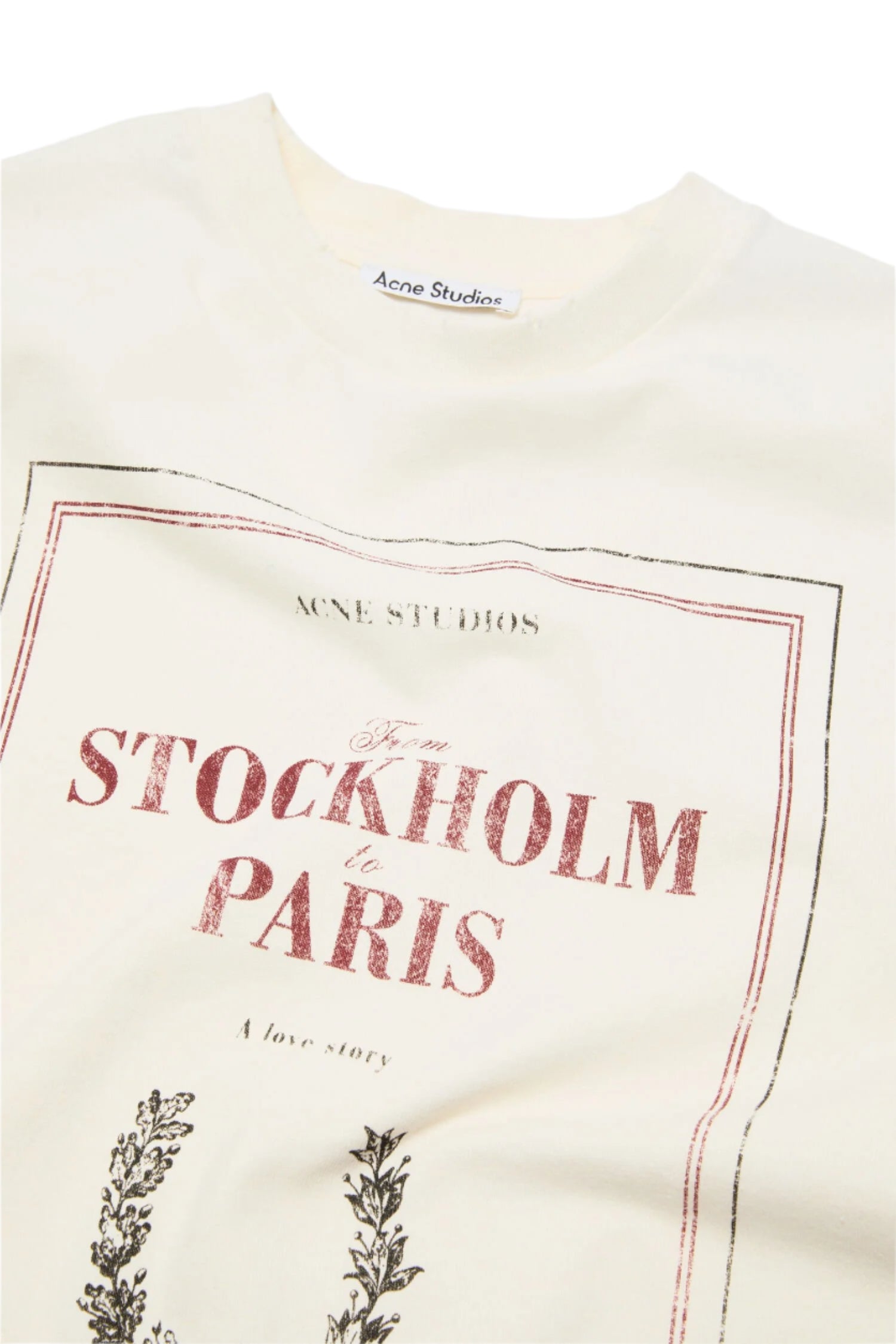 Acne Studios Layered Print T-shirt